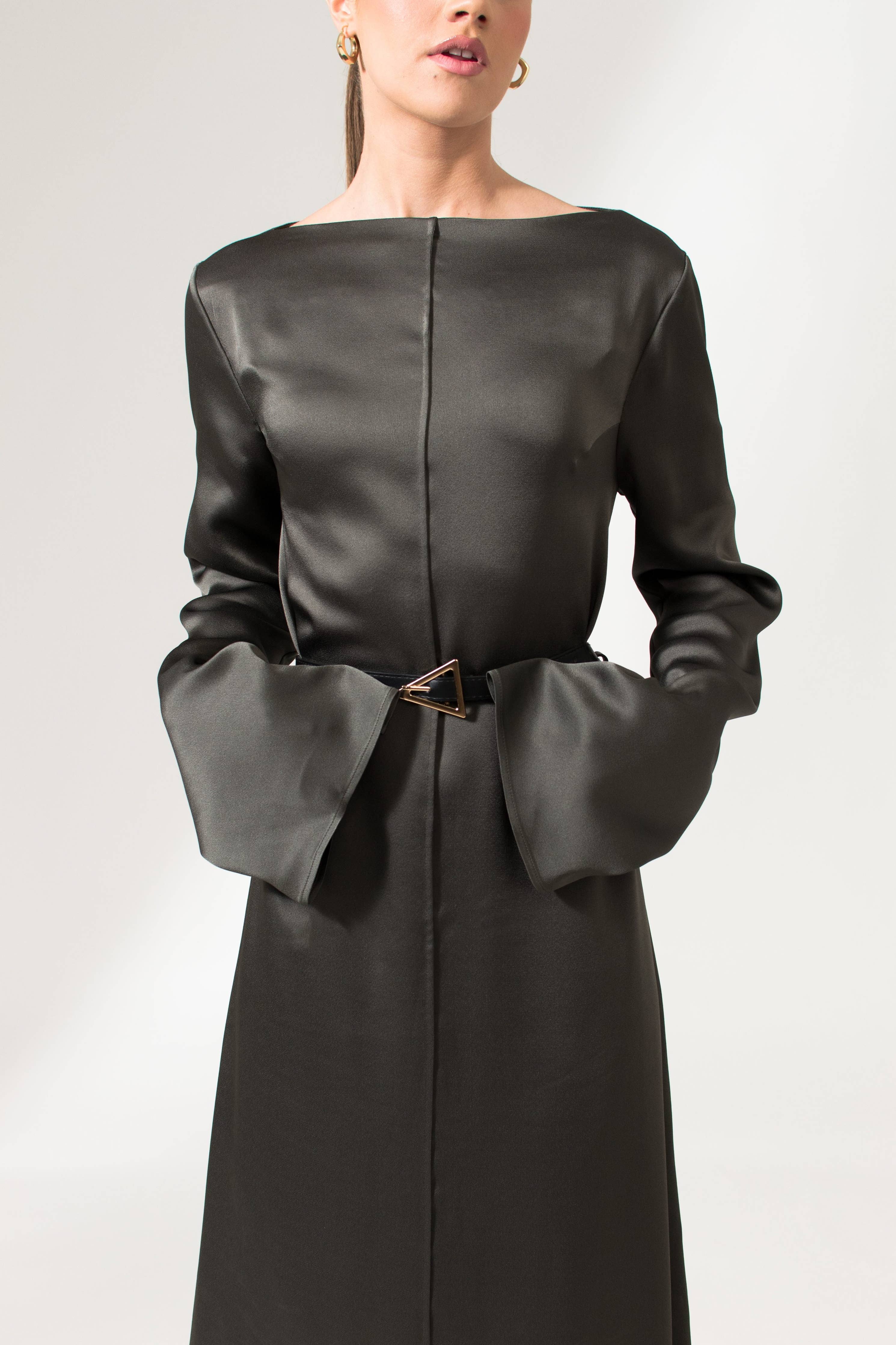 The Alicia Dress - Bone