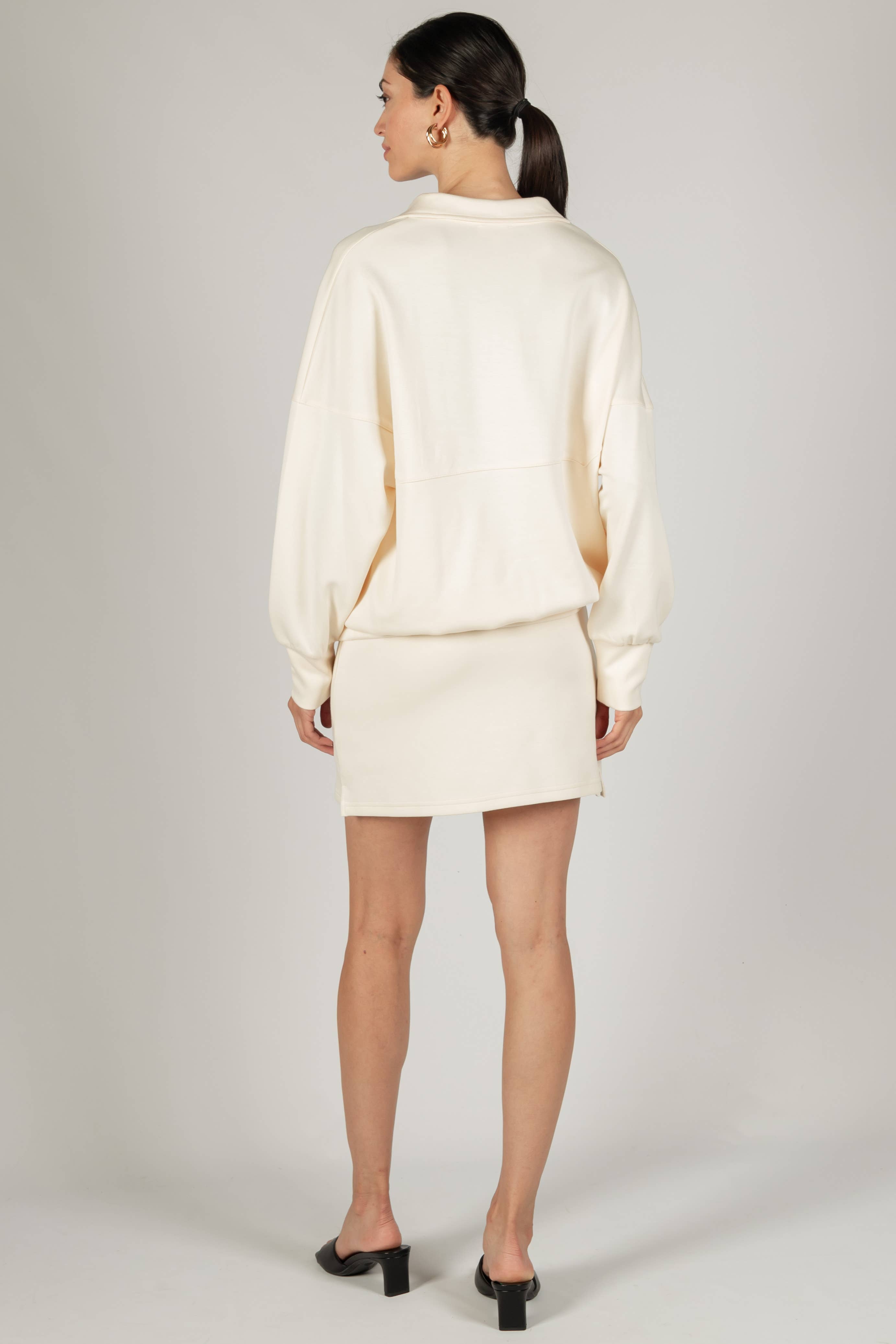 Butter Zip Up Pullover - Multi