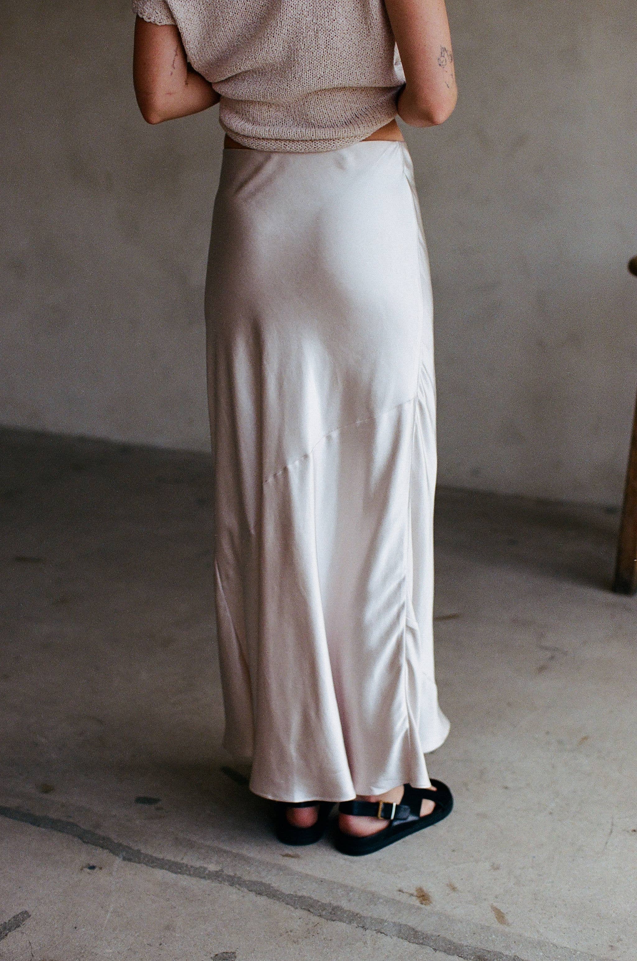 Maeve Slip Skirt - Black