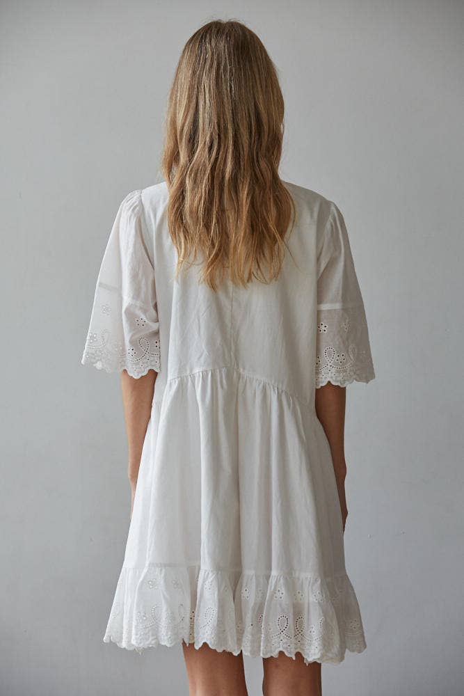 Hannah Eyelet Dress