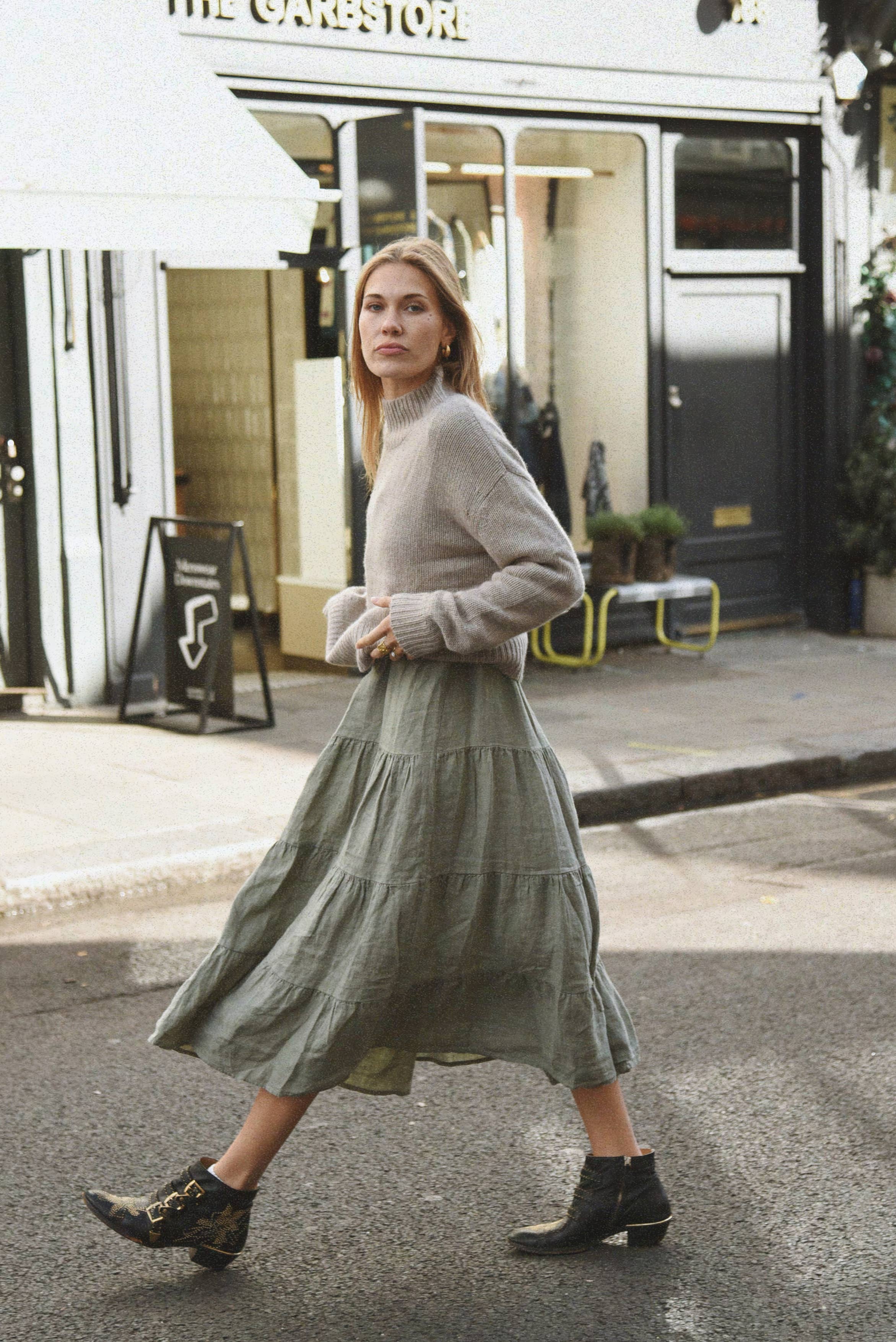 The Mara Dress - Eucalyptus