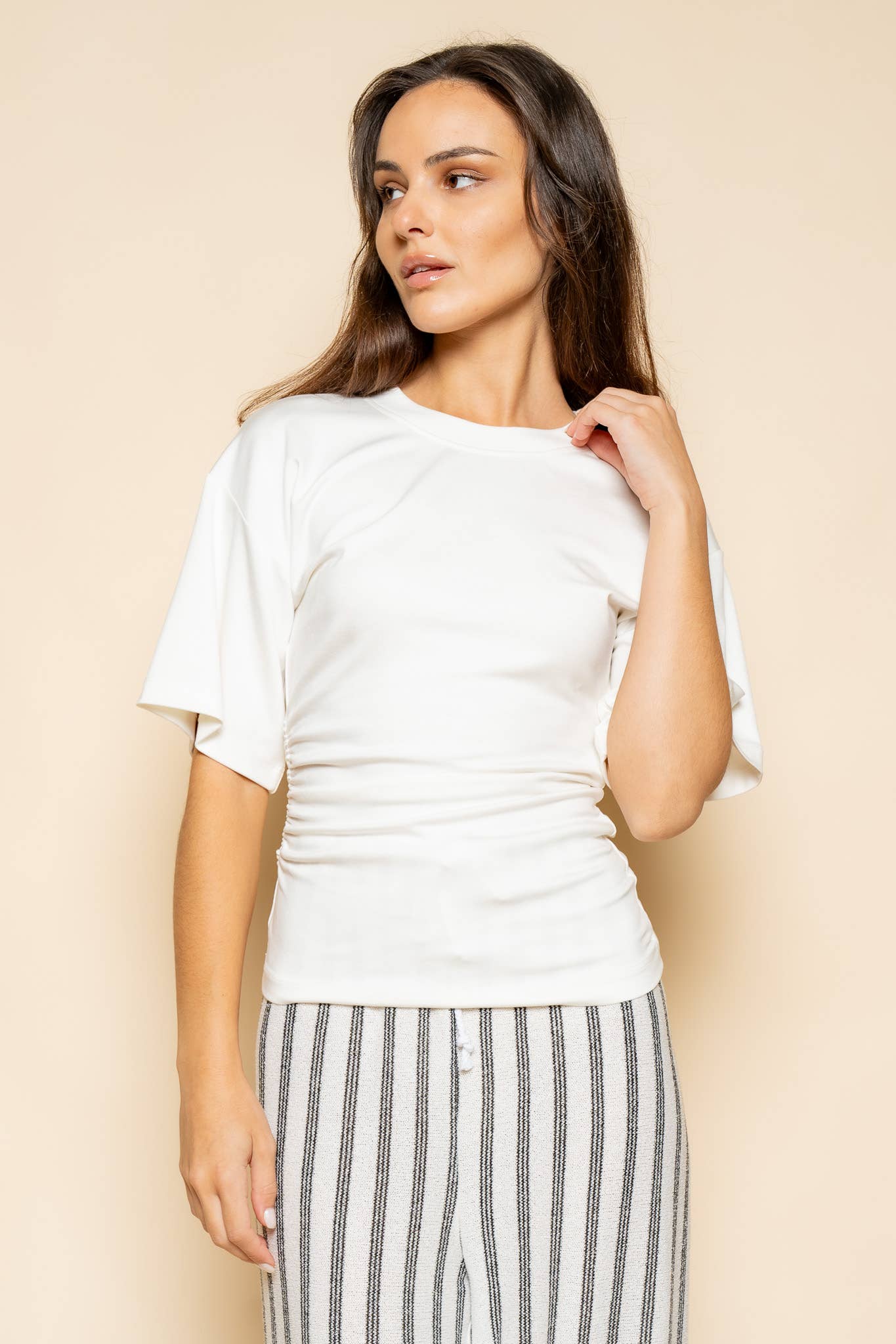 Everyday Ruched Tee