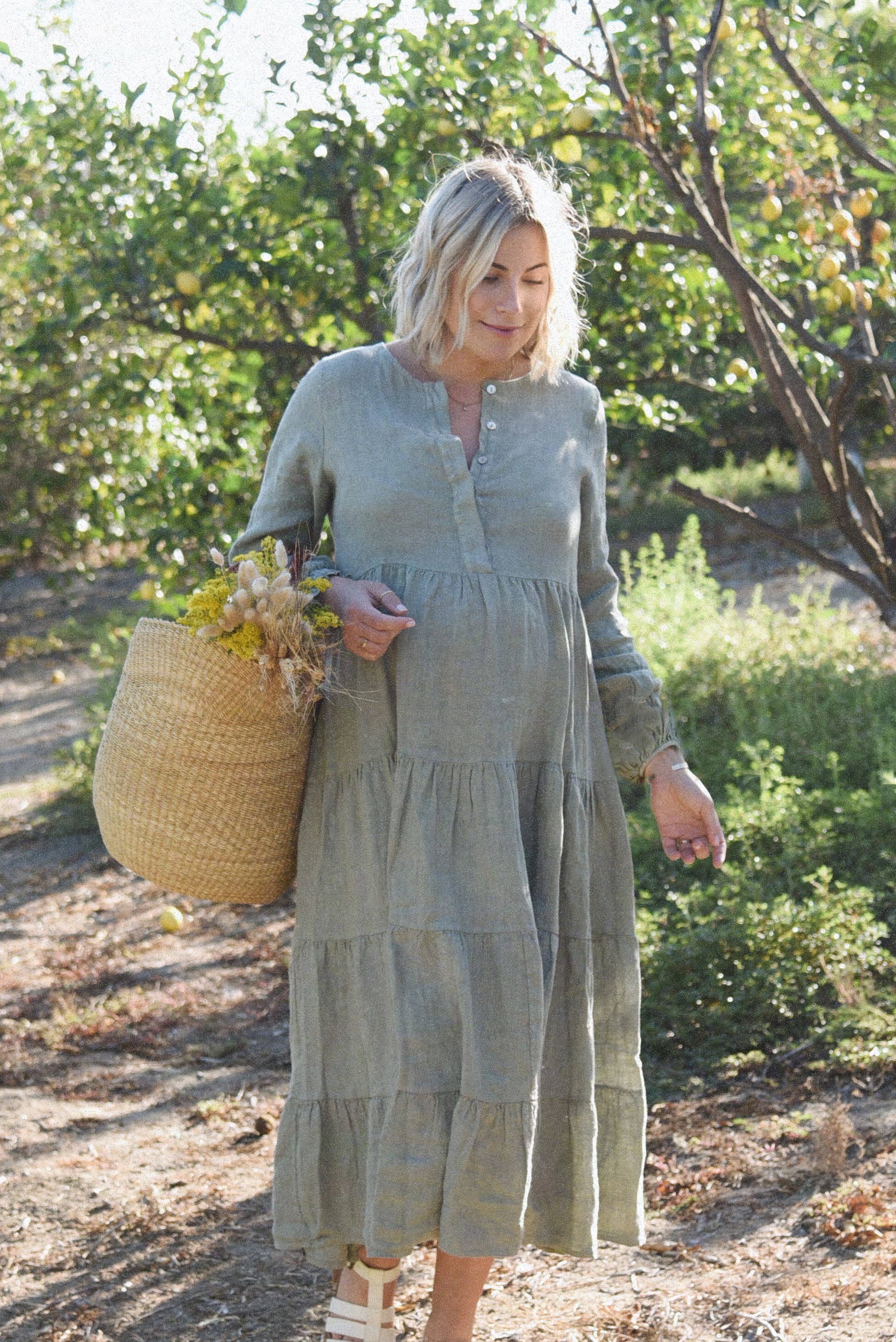 The Mara Dress - Eucalyptus