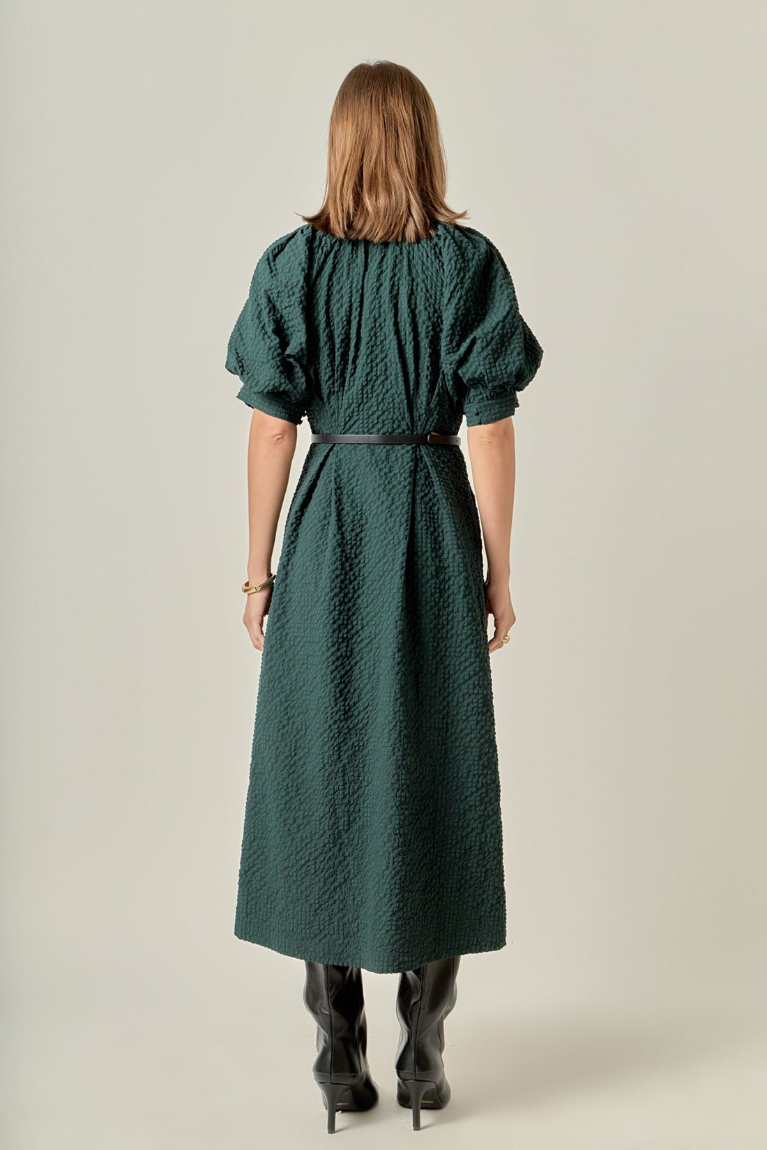 English Dress - Emerald