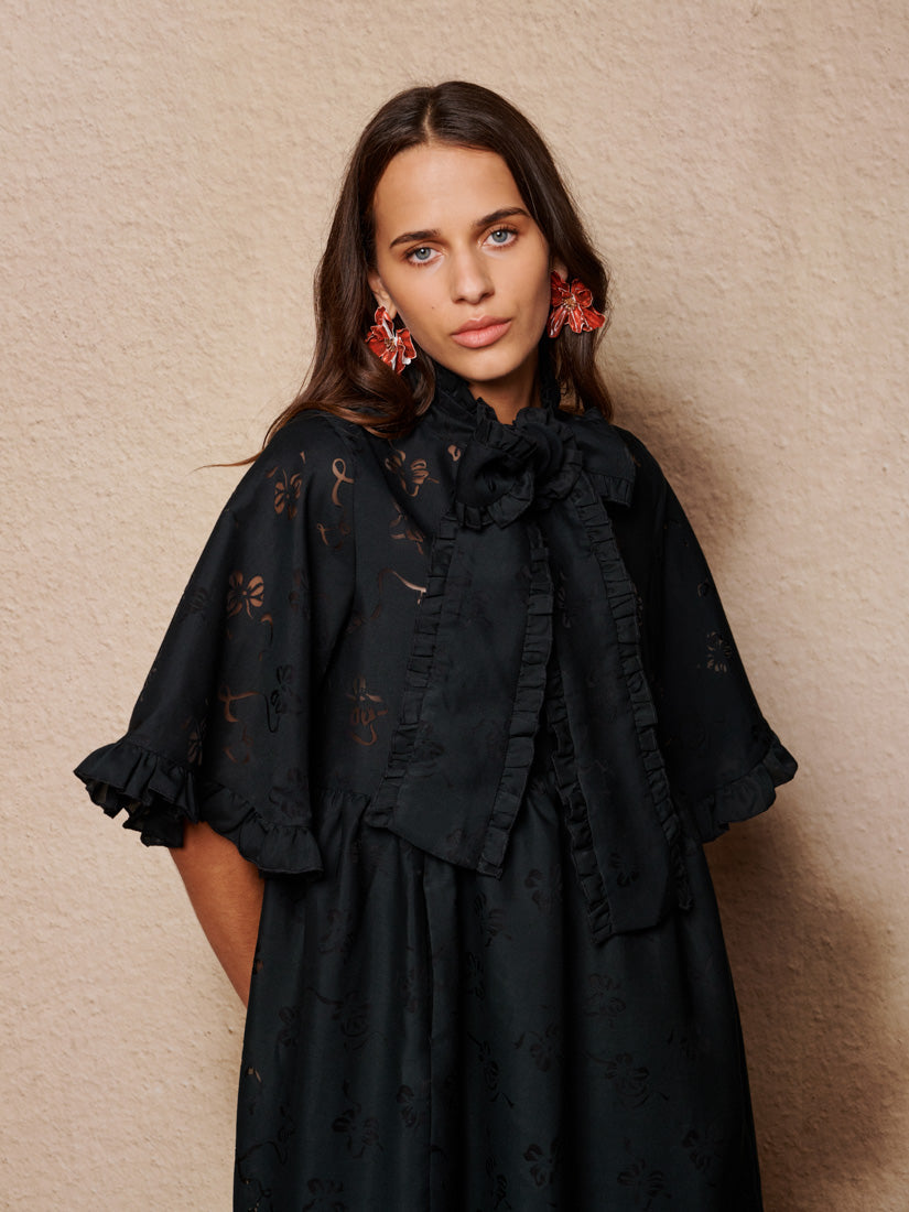 Solace Bow Midi Dress