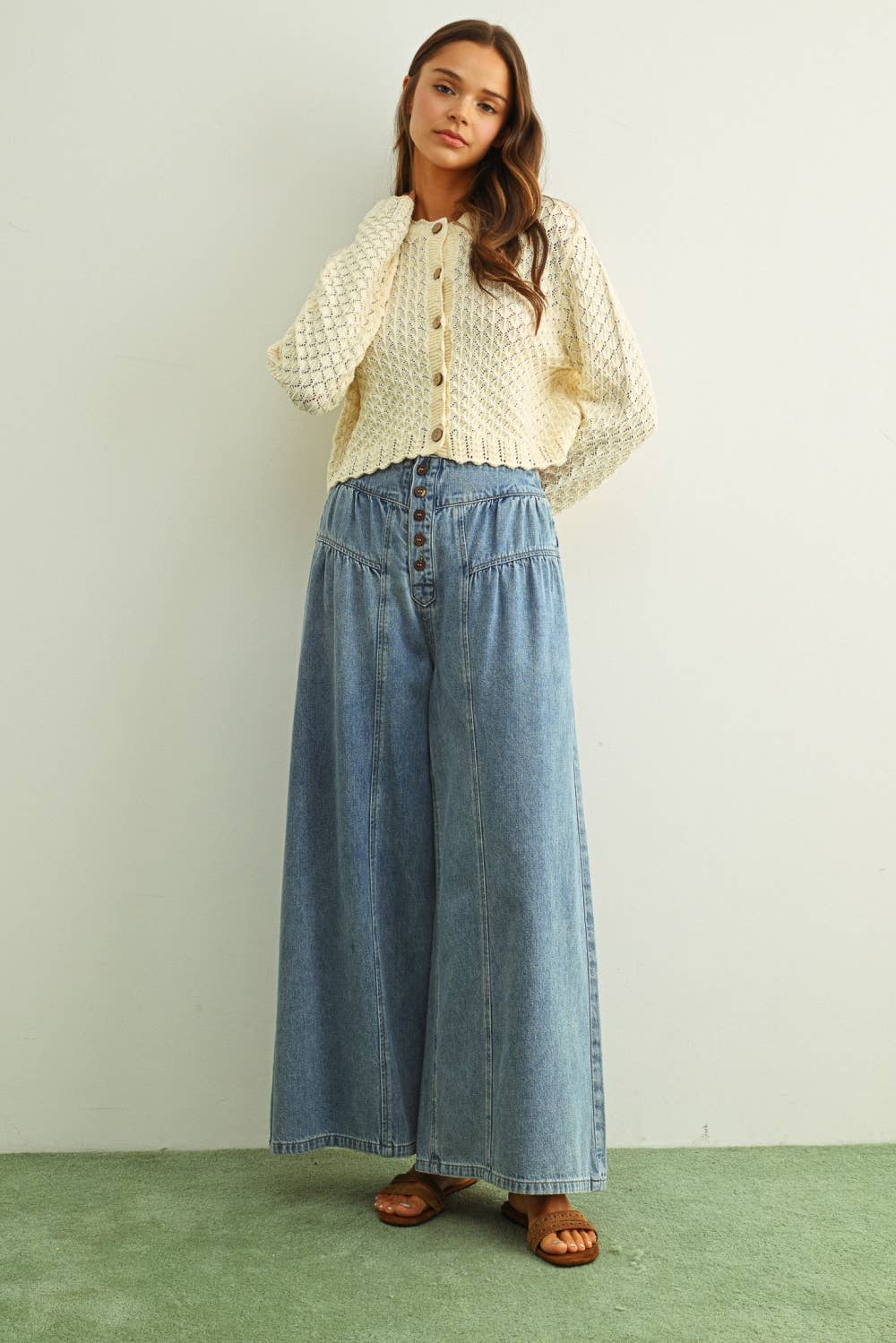 The Scallop Cardigan