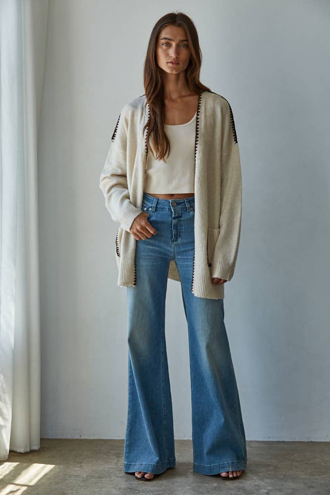 Lizzy Open Knit Cardigan