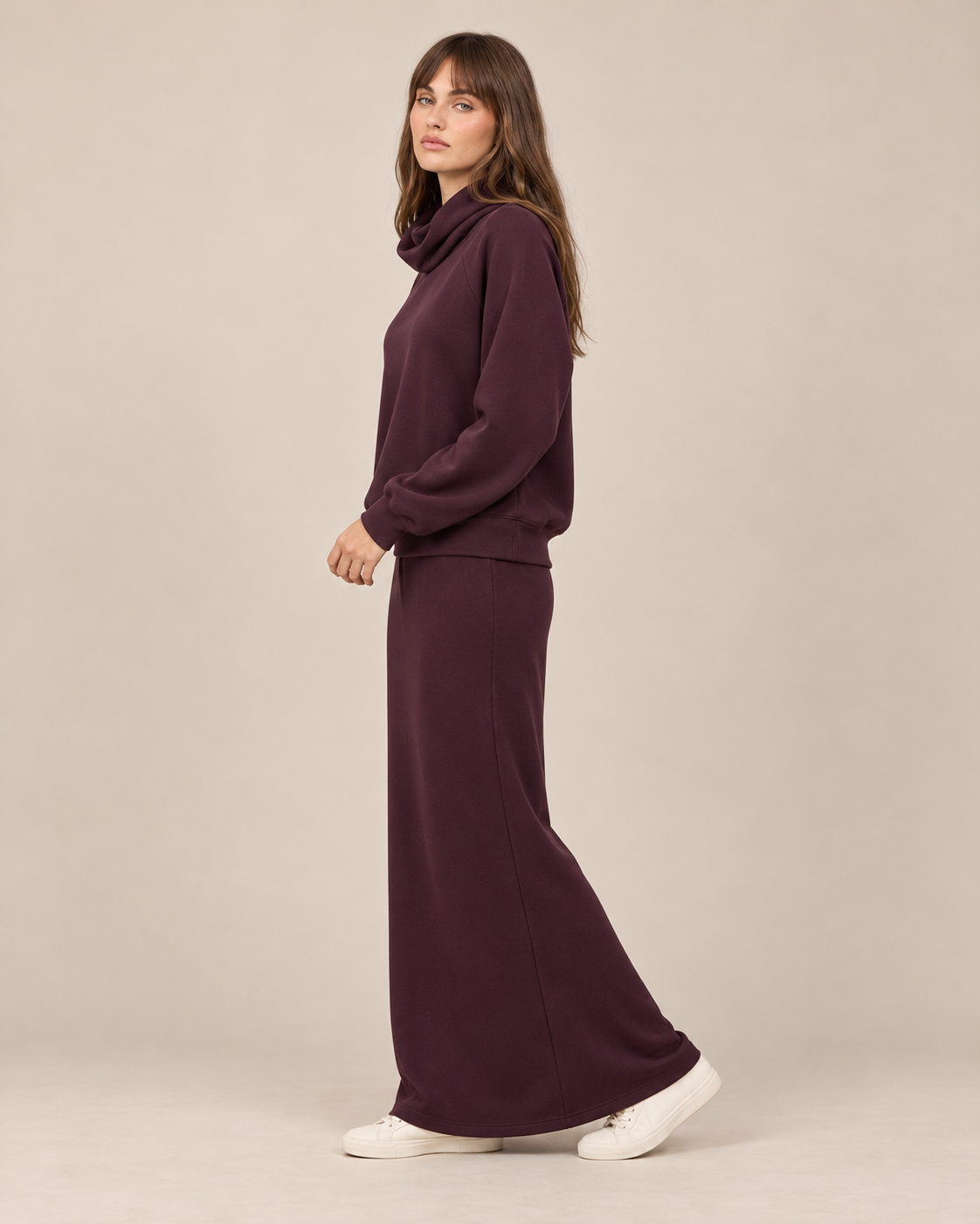 Luxe Cloud Cowl Neck Set - Multi