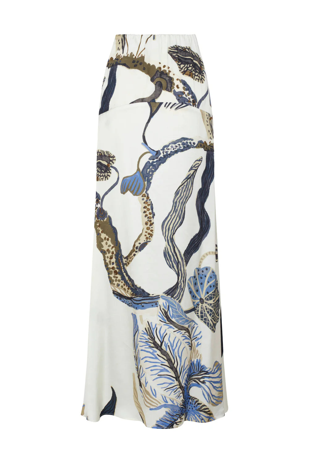 Solene Skirt Ivory Blue