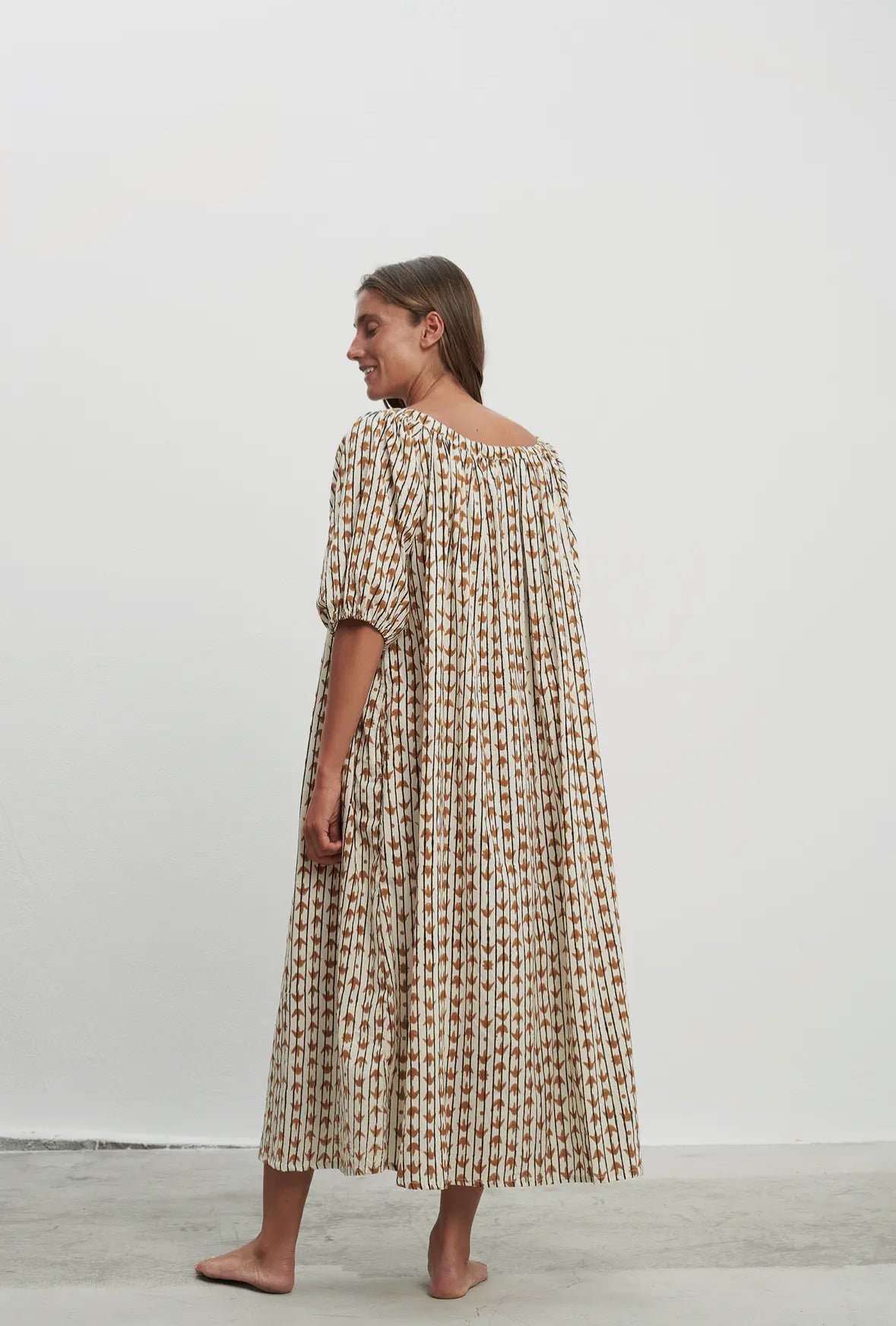 Ona Dress Stripe