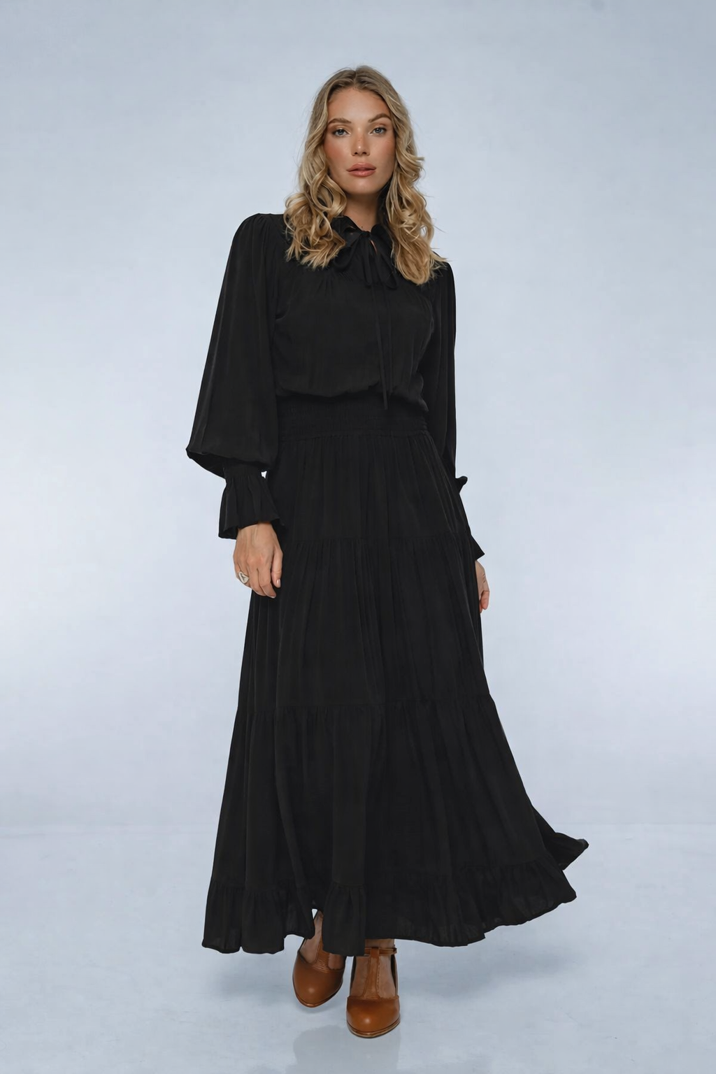 White Lotus Dress - Multi