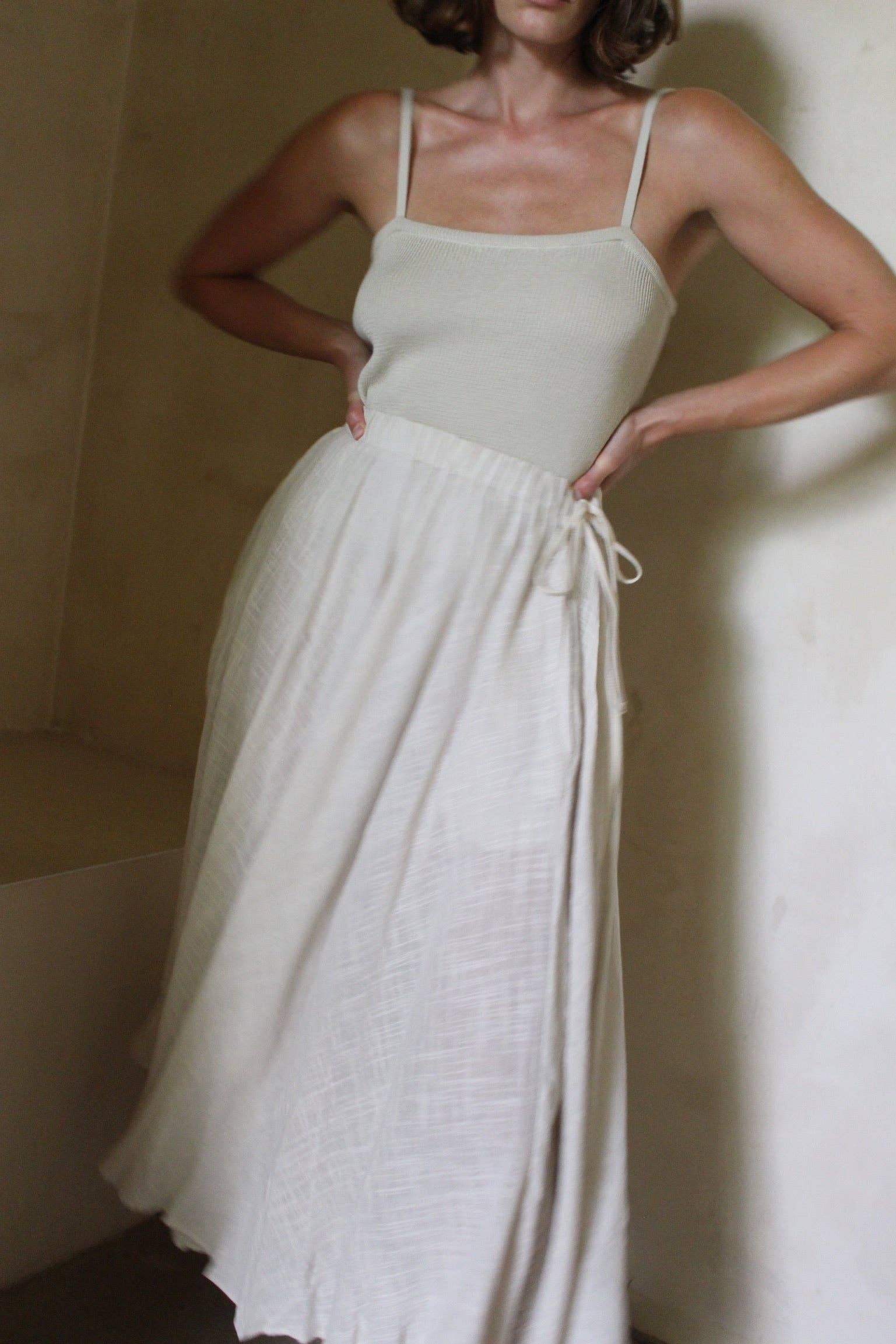 Laurel Cotton Gauze Skirt