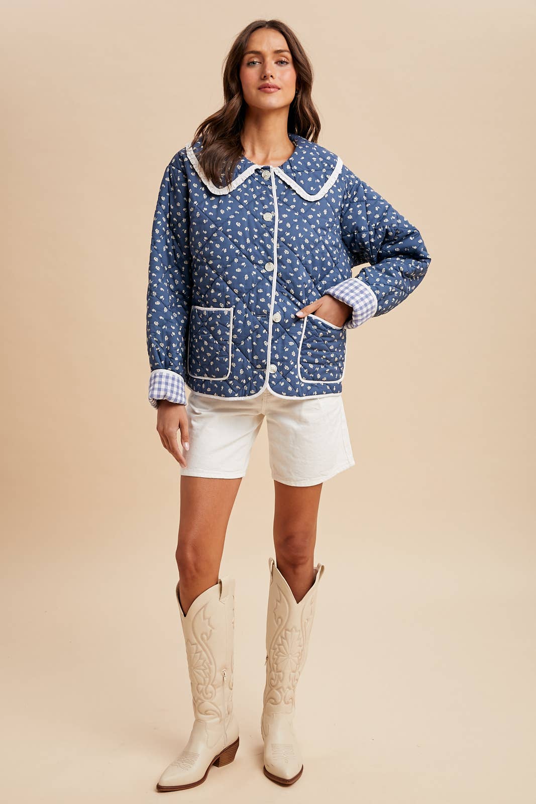 Darling quilted puffer - multi