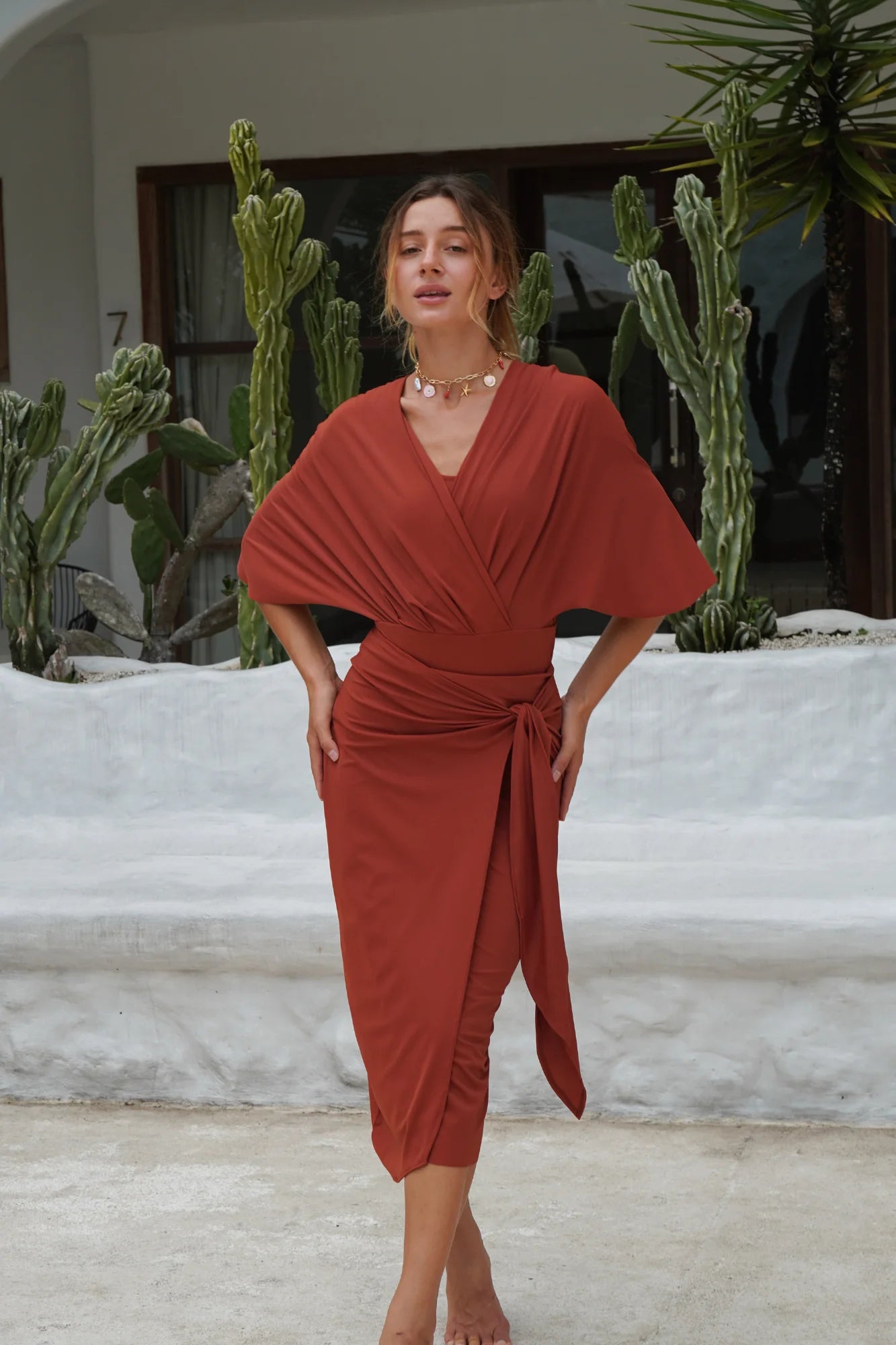 Ella swim set with Elina skirt 2.0 - Clay