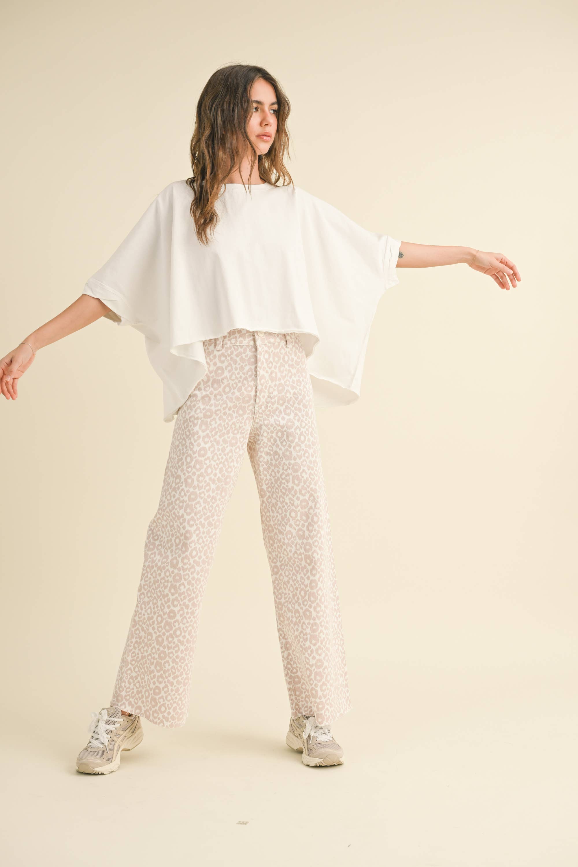 Favorite White T - multi
