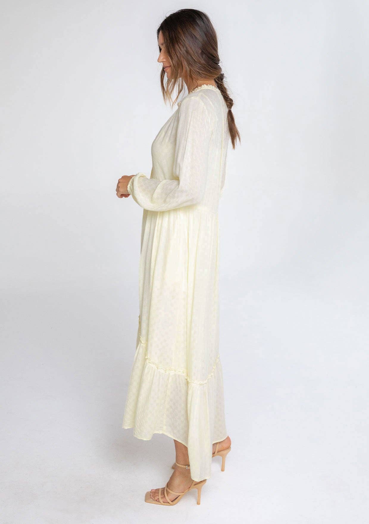 Jacqui Maxi Dress - Lemondrop