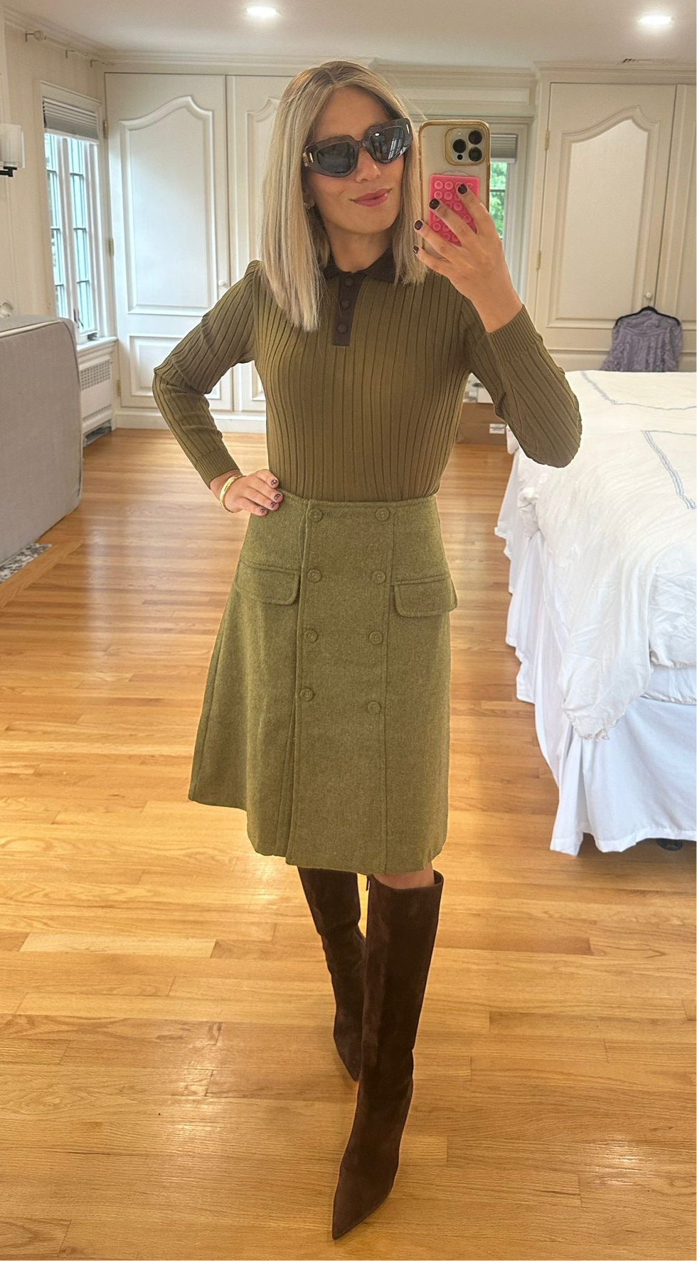 Eva Skirt Green