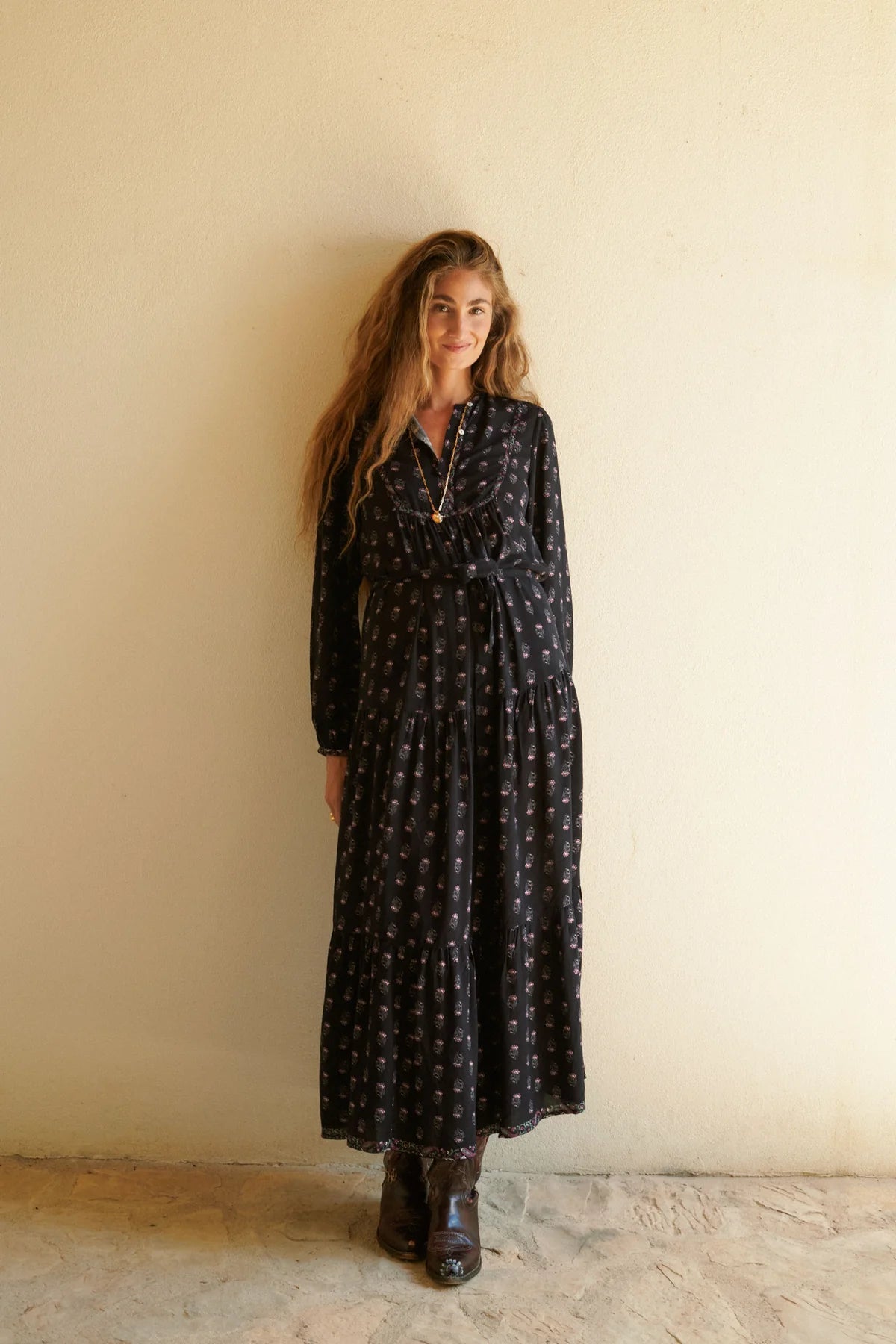 Aura Dress Navy