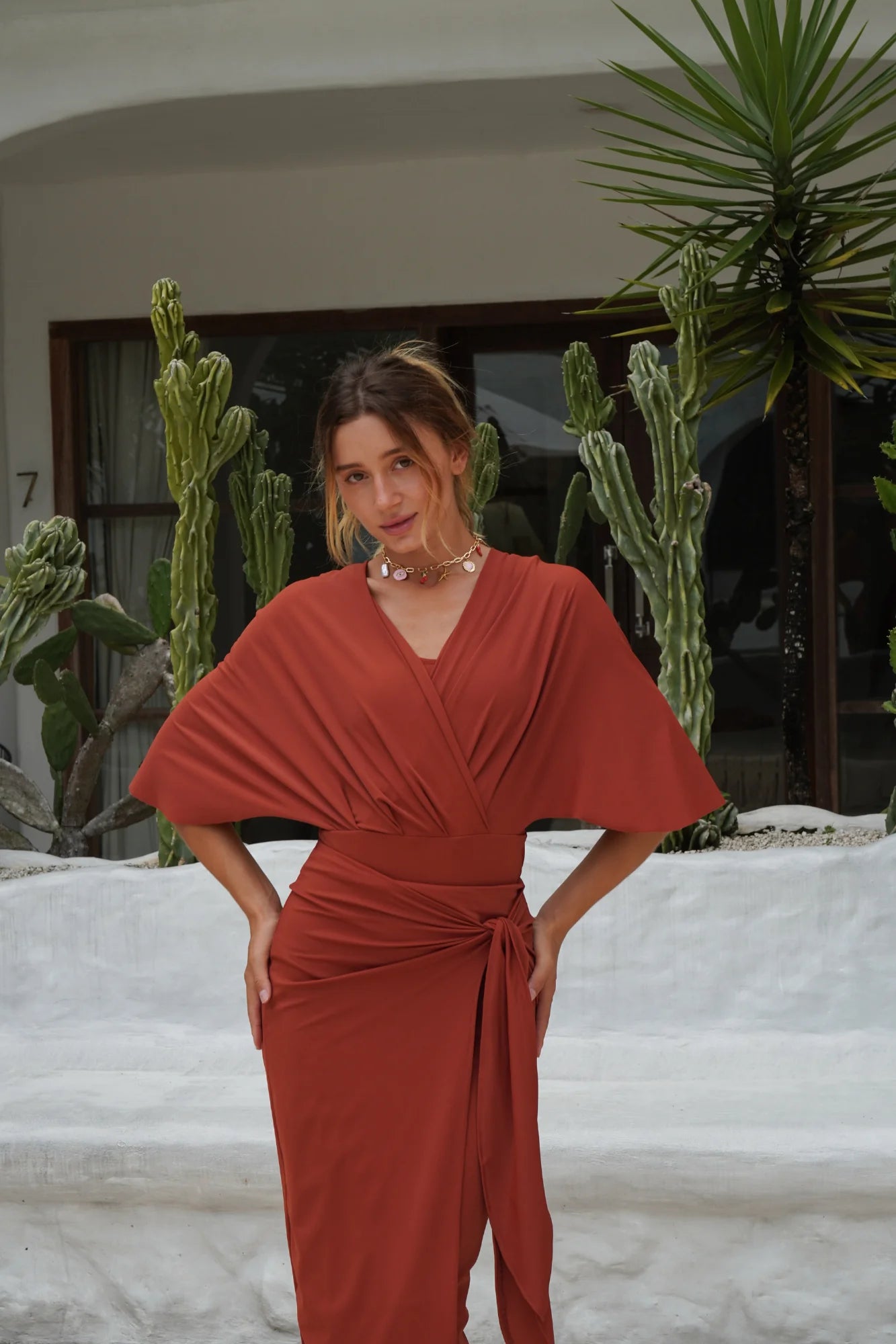 Ella swim set with Elina skirt 2.0 - Clay