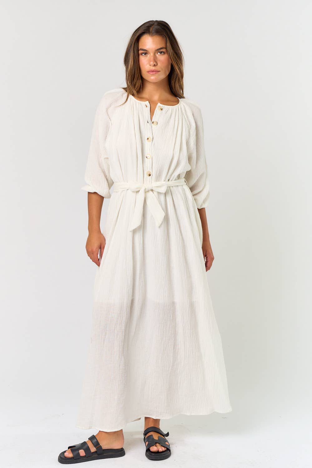 Airy Gauze Dress