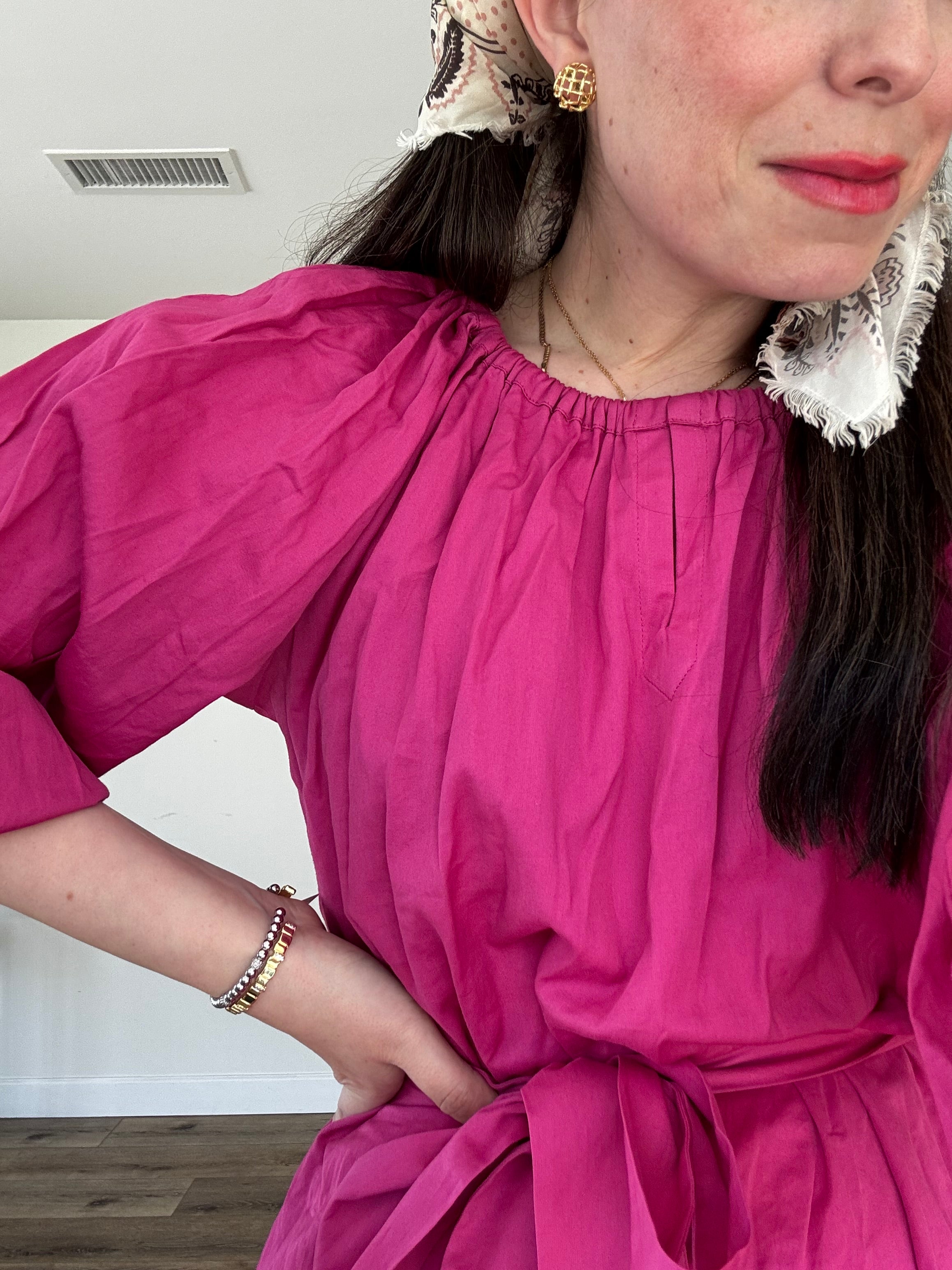 Gabriella Maxi Dress - Fuschia
