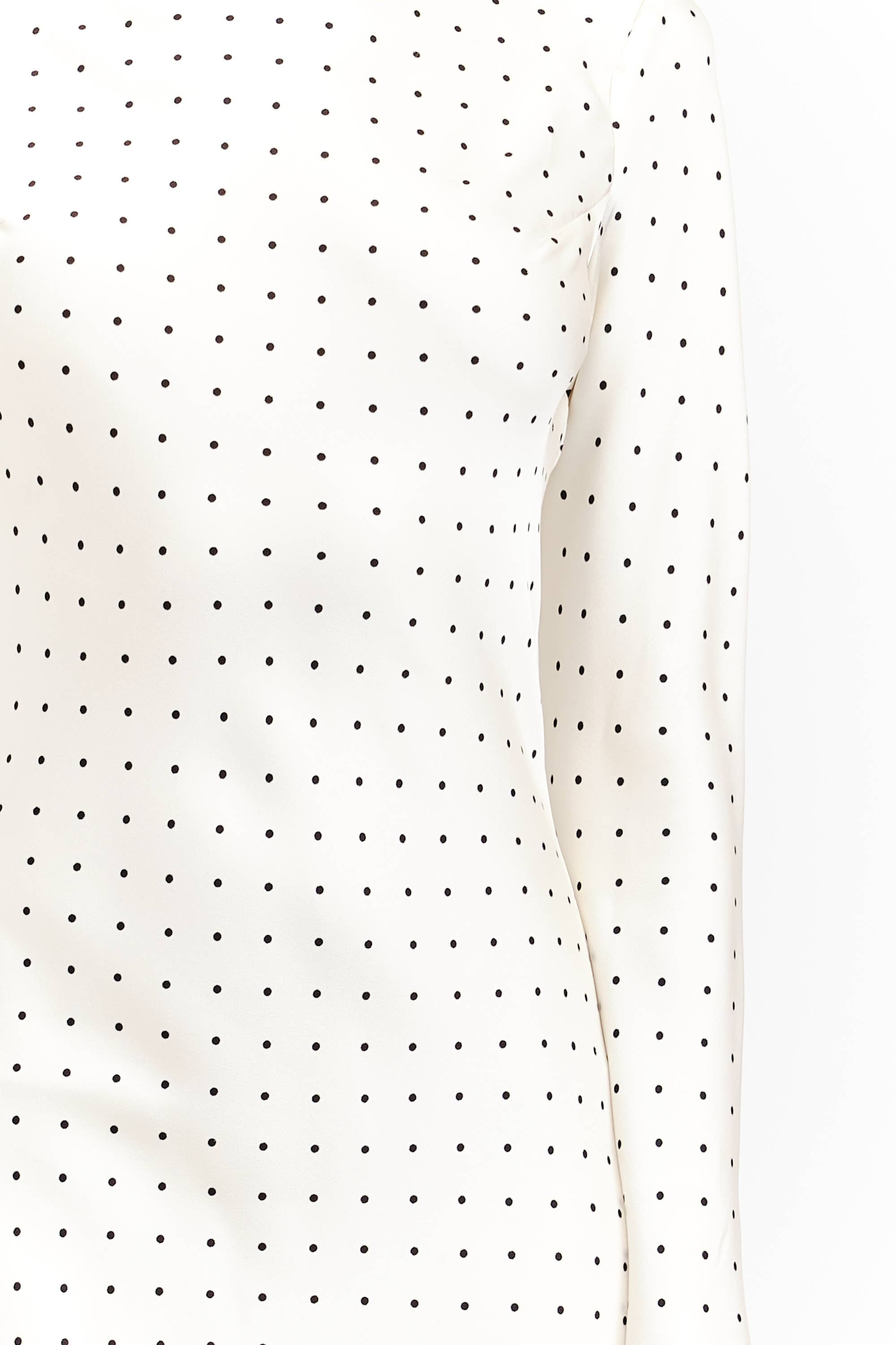 Georgie Cream Dot Dress