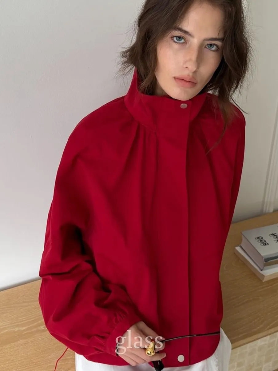 Ellis Jacket - Cherry