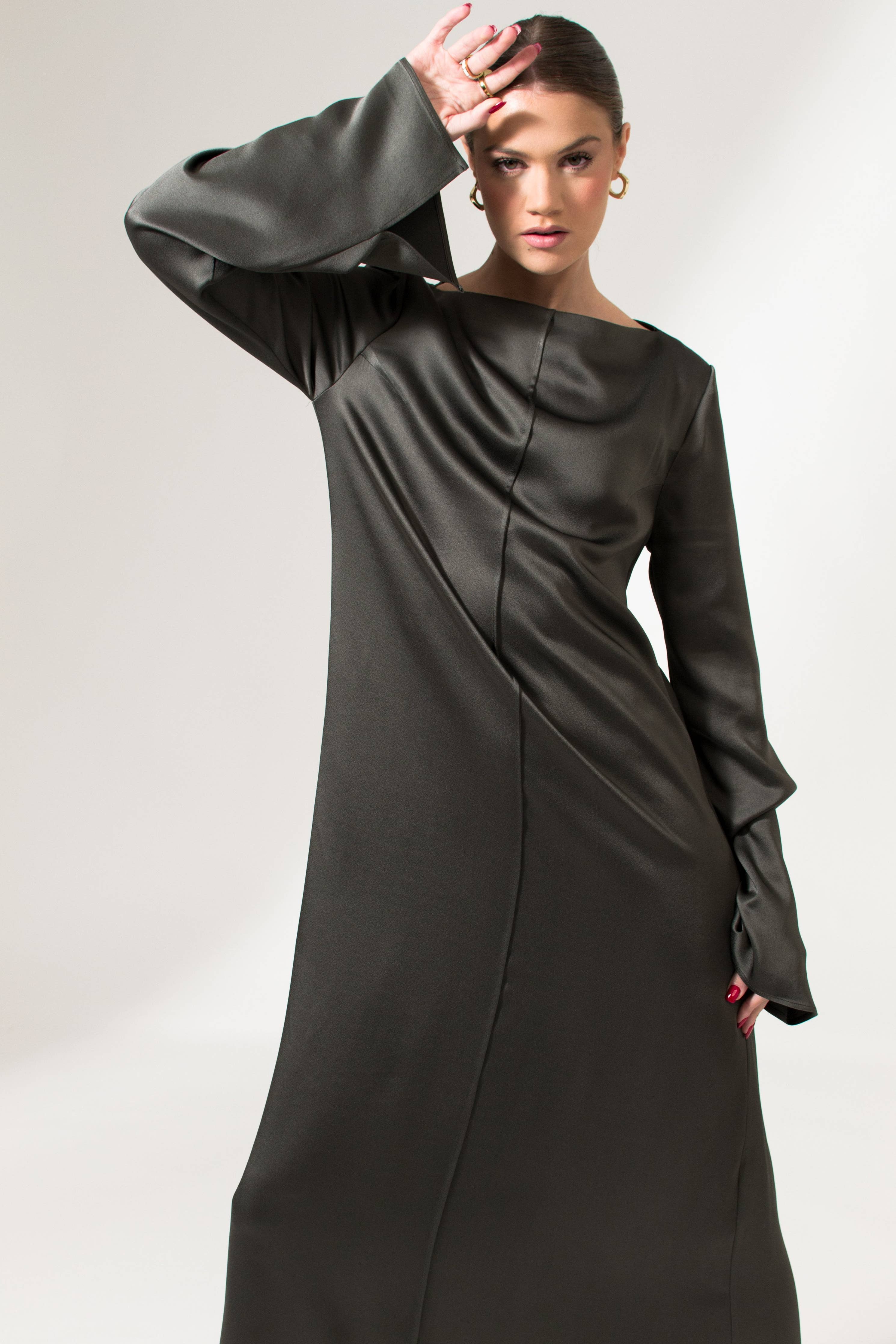 The Alicia Dress - Bone