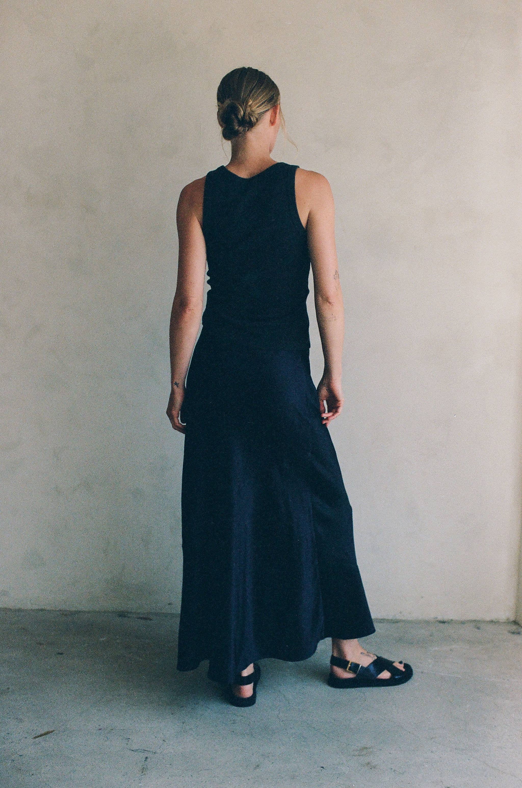 Maeve Slip Skirt - Black