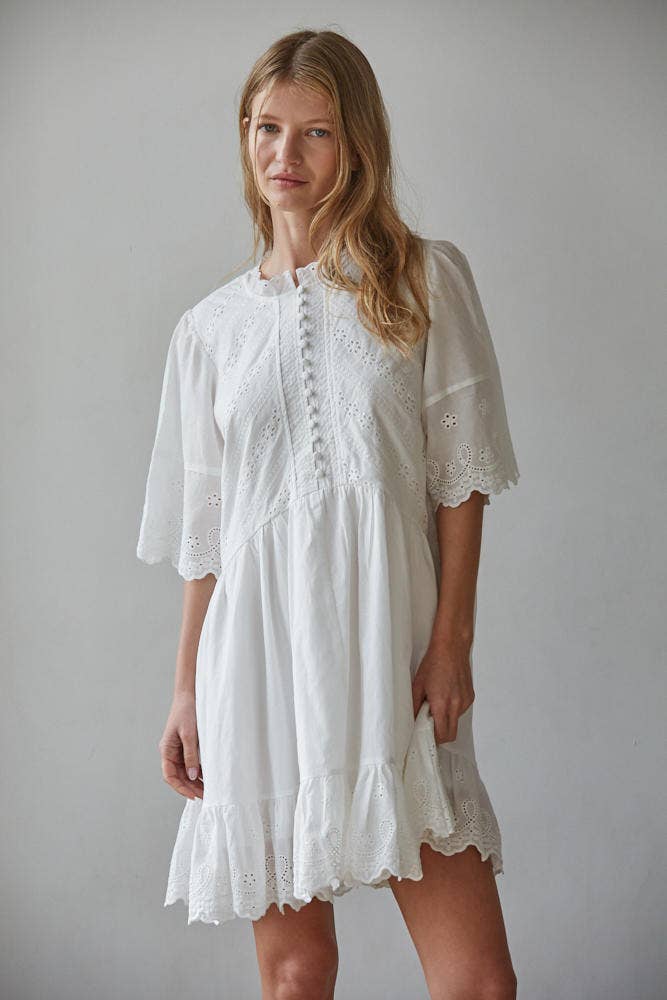 Hannah Eyelet Dress