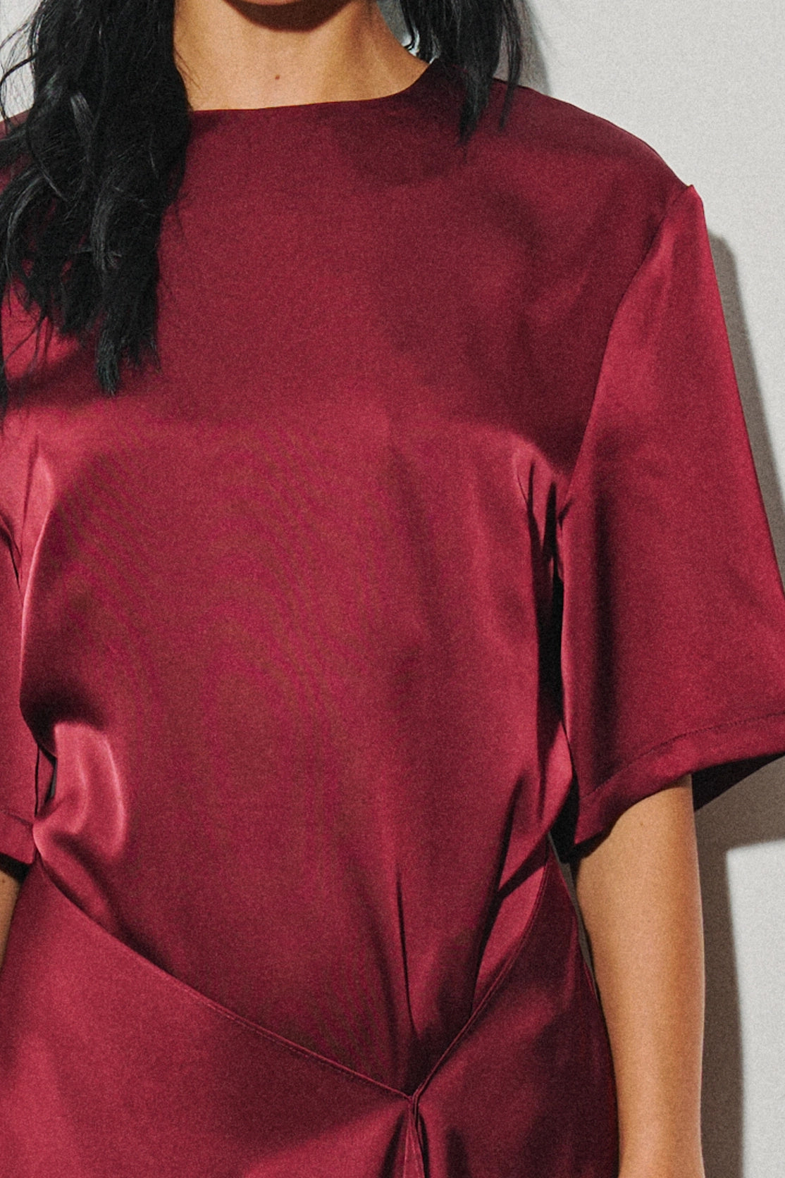 Veronika Dress Burgundy