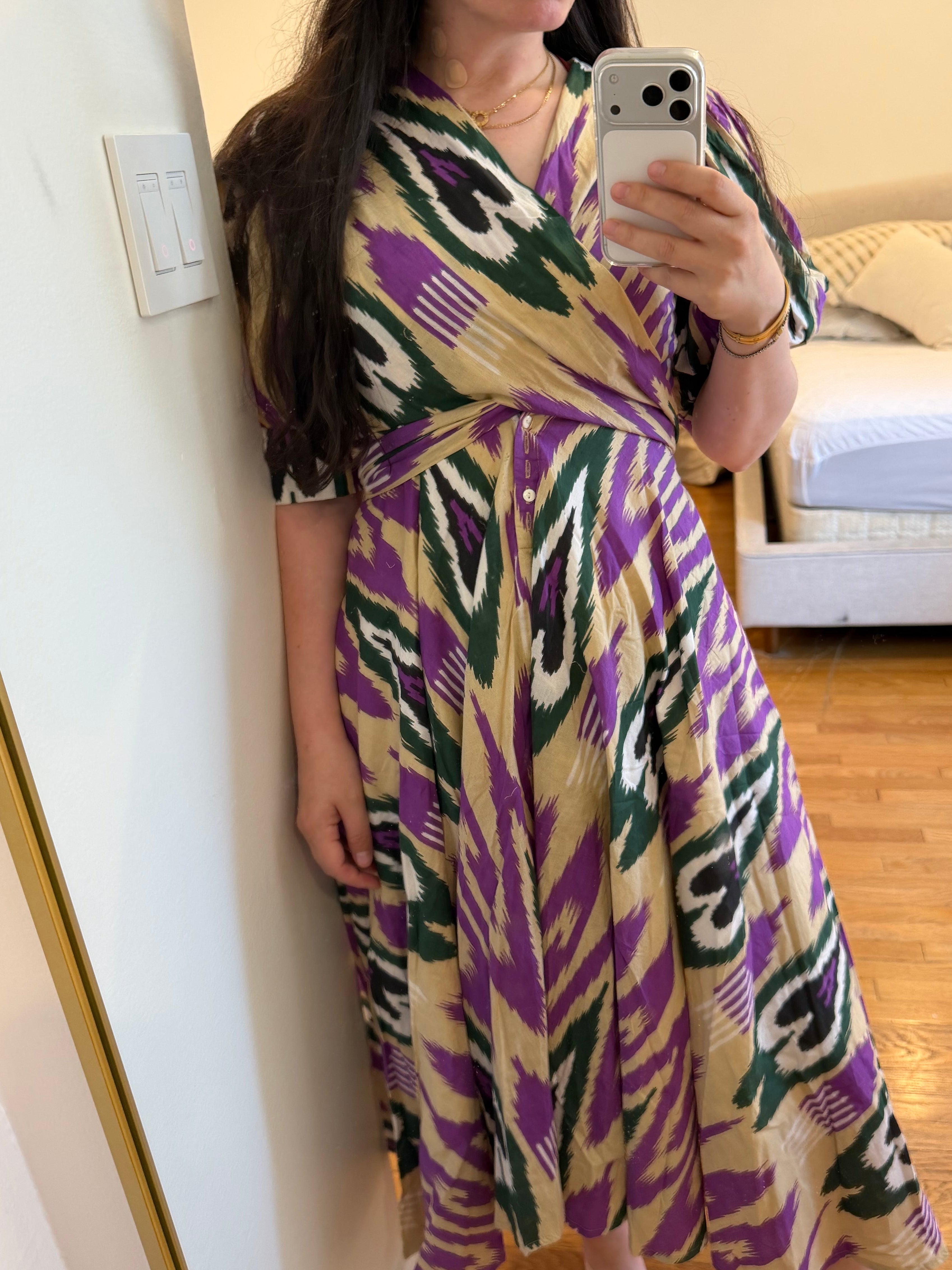 Monica Dress - Violet