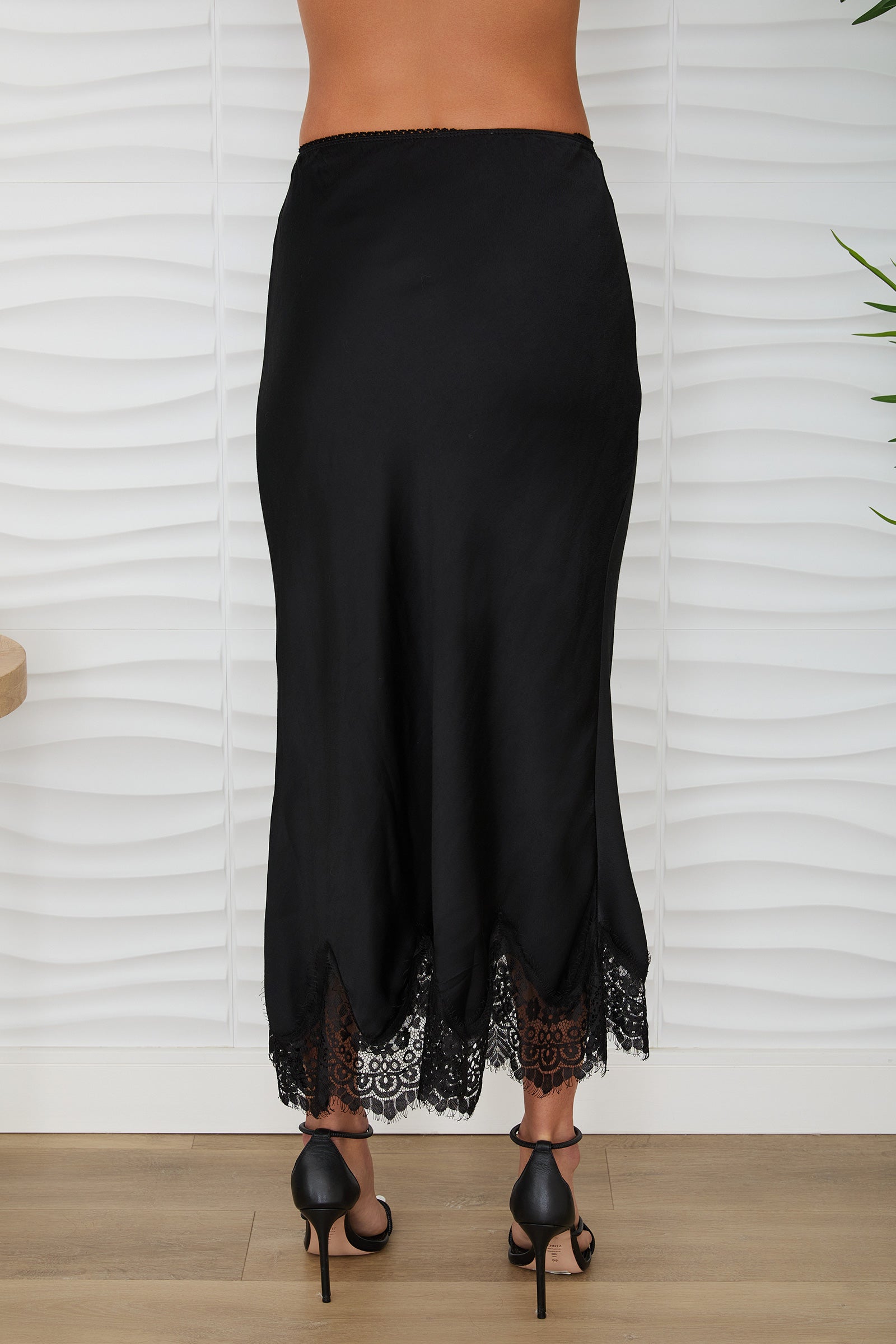 Vivia Lace slip skirt