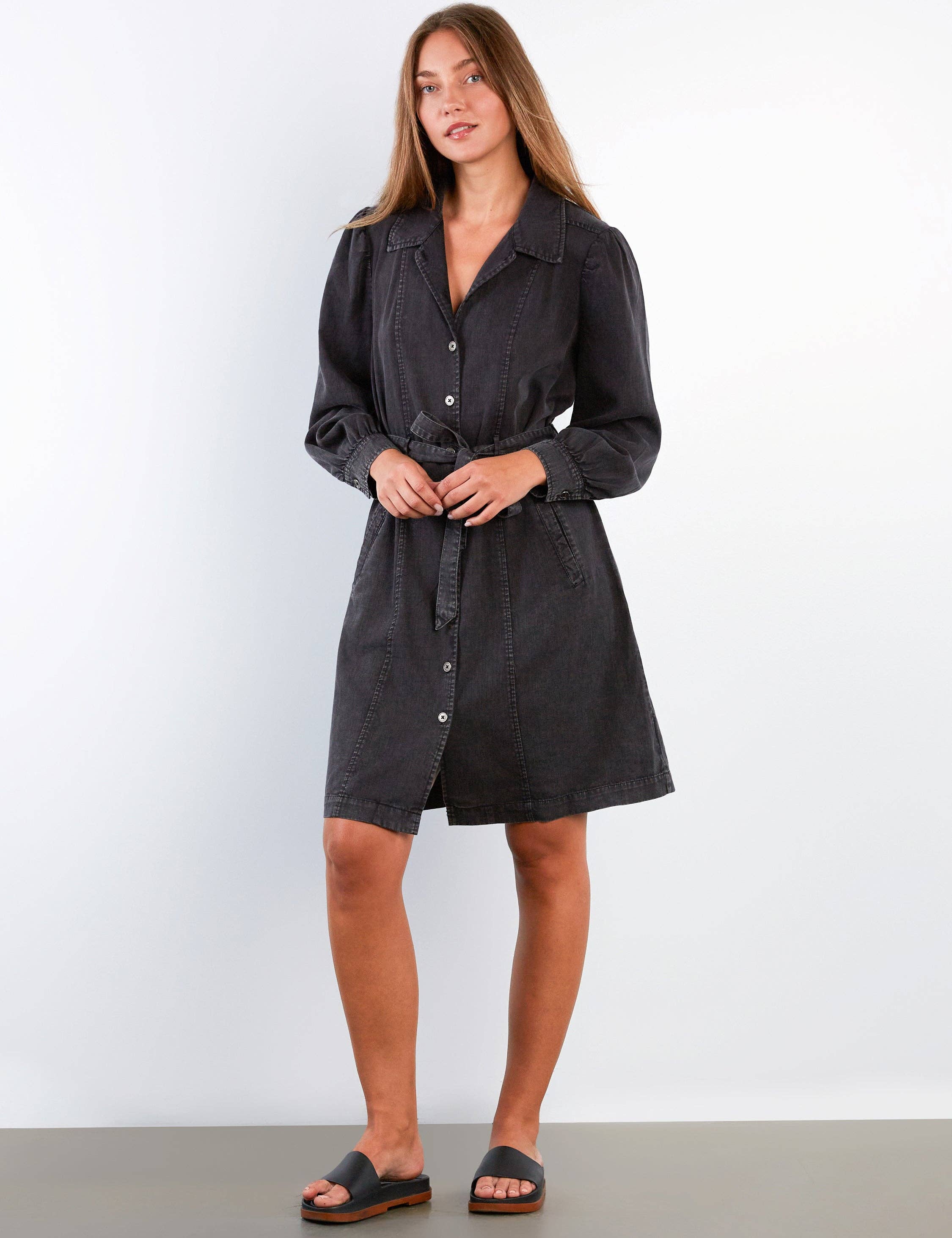 Sweet Fade Tie Dress - multi