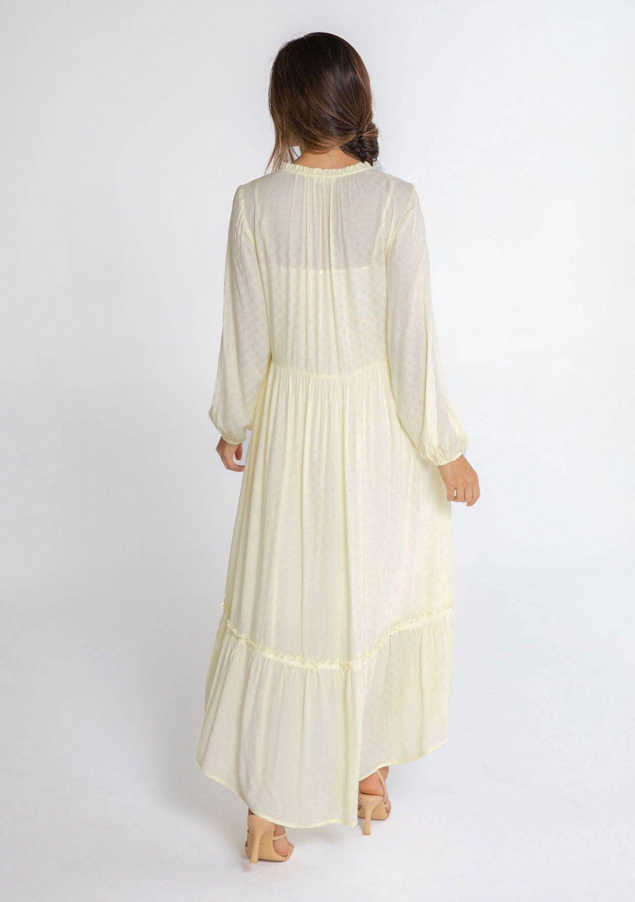 Jacqui Maxi Dress - Lemondrop