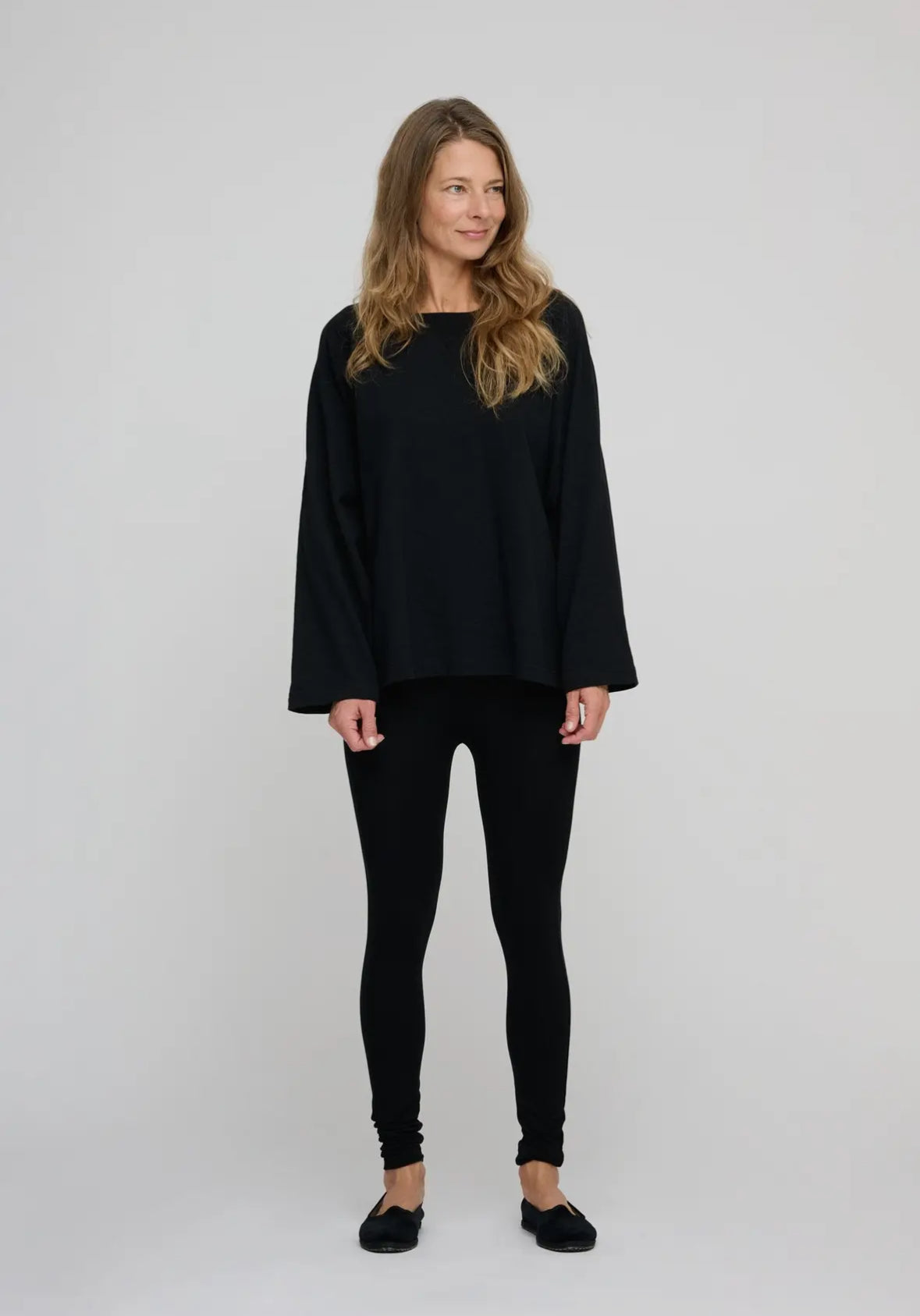 Smooth leggings - dark taupe