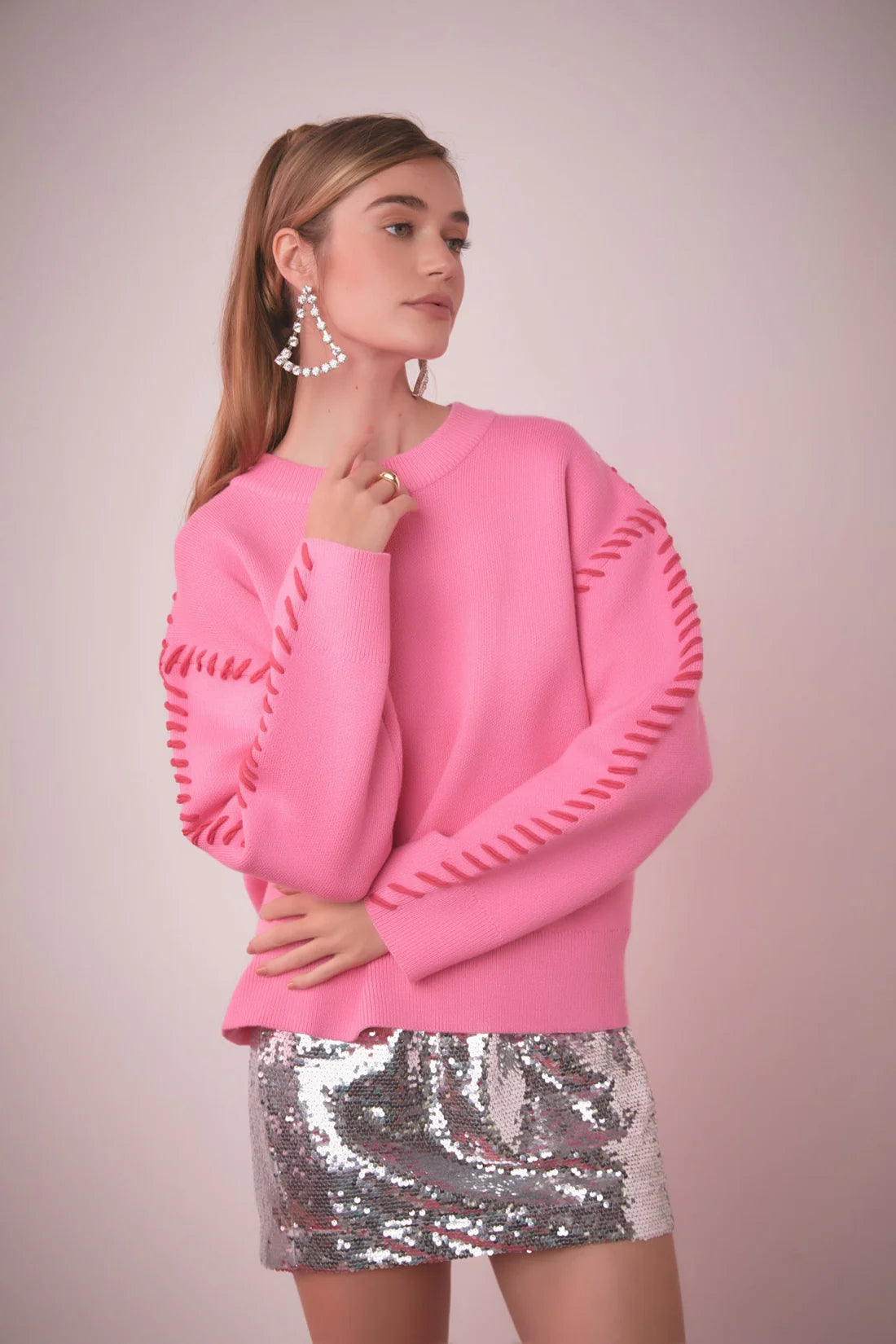 Whip Stitch Sweater