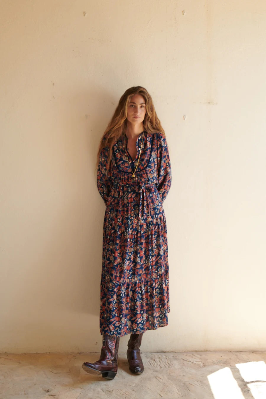 Aura Dress Navy