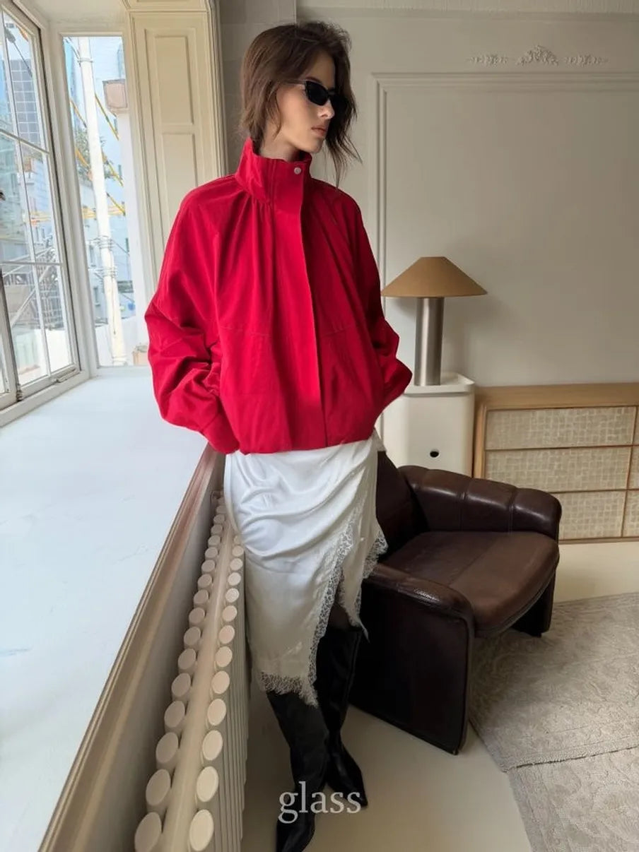 Ellis Jacket - Cherry