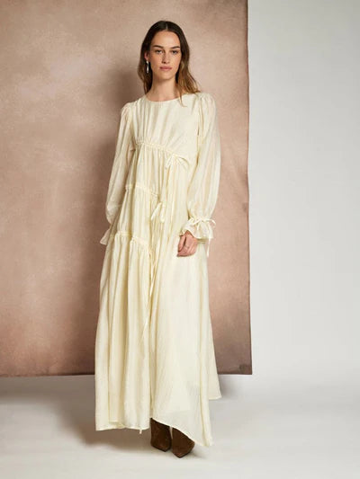 Catalina Ruched Maxi Dress
