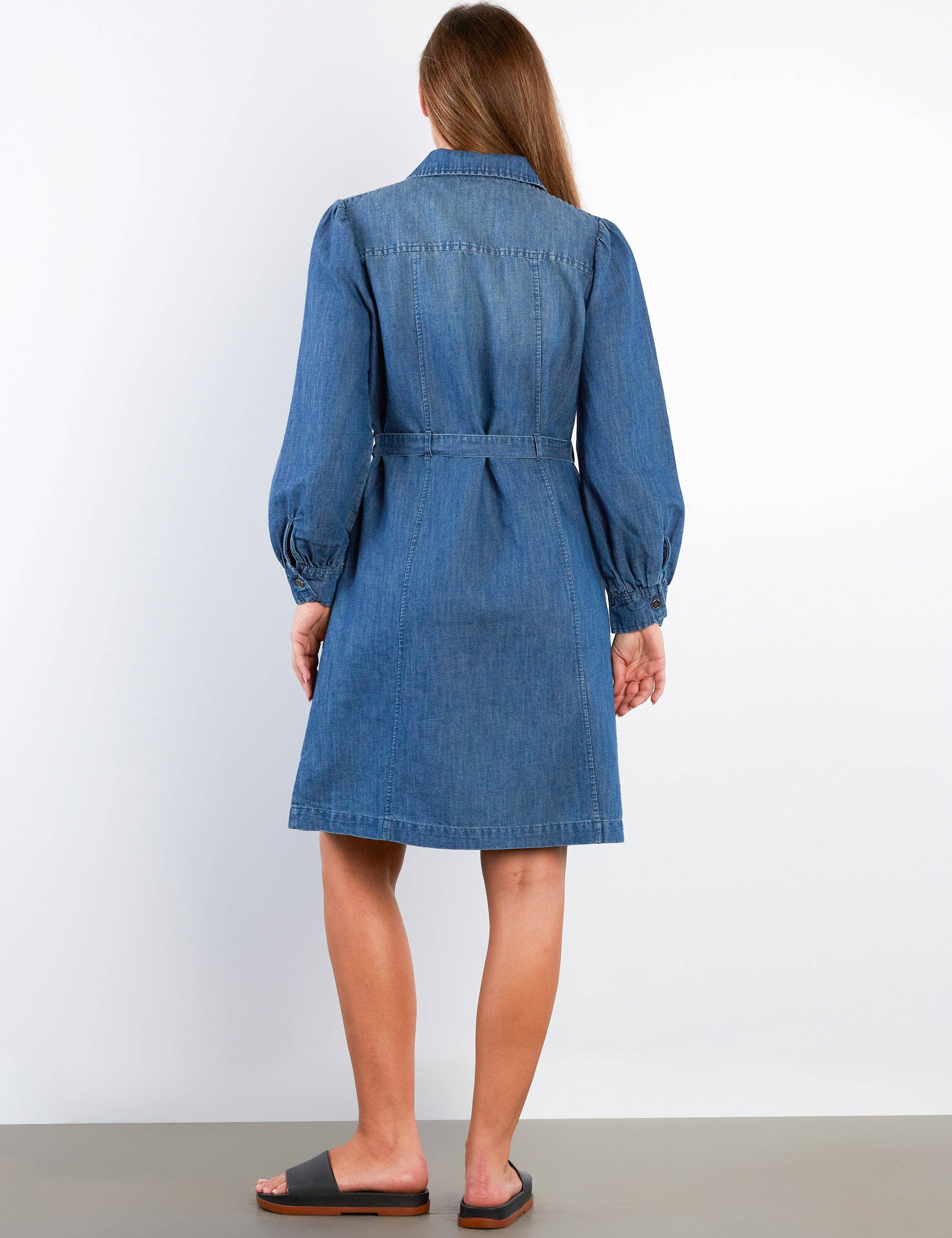 Sweet Fade Tie Dress - multi