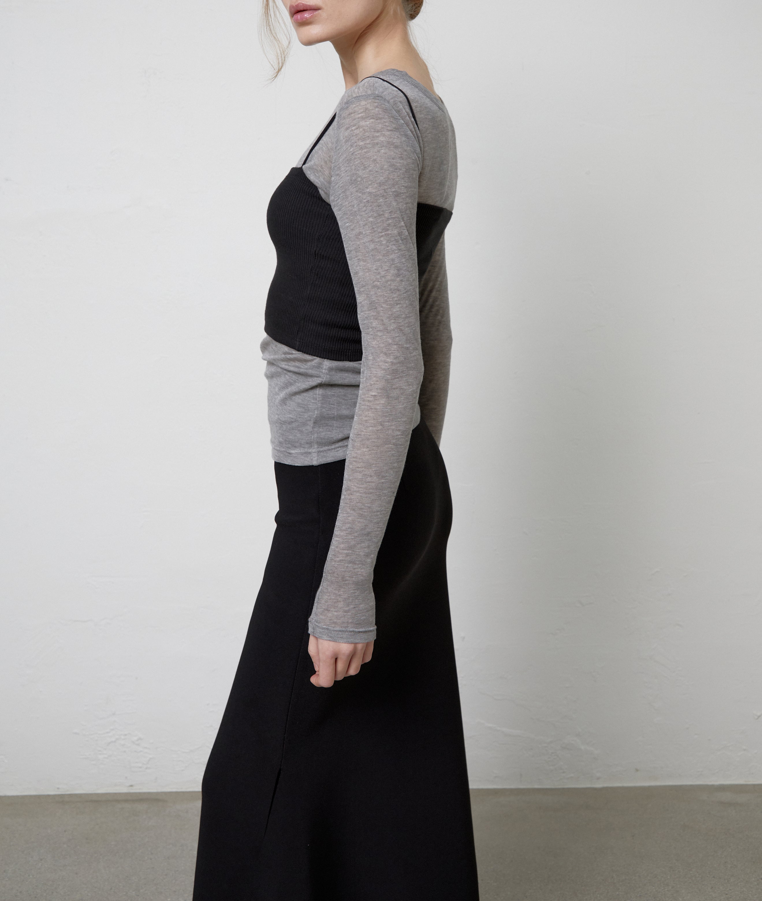 Column Flare Skirt