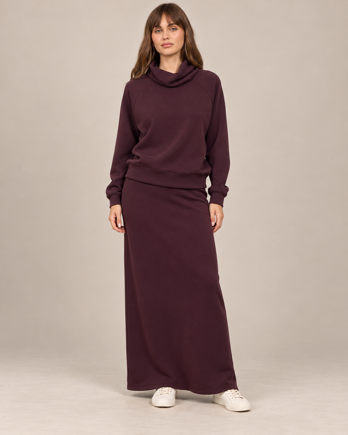 Luxe Cloud Cowl Neck Set - Multi
