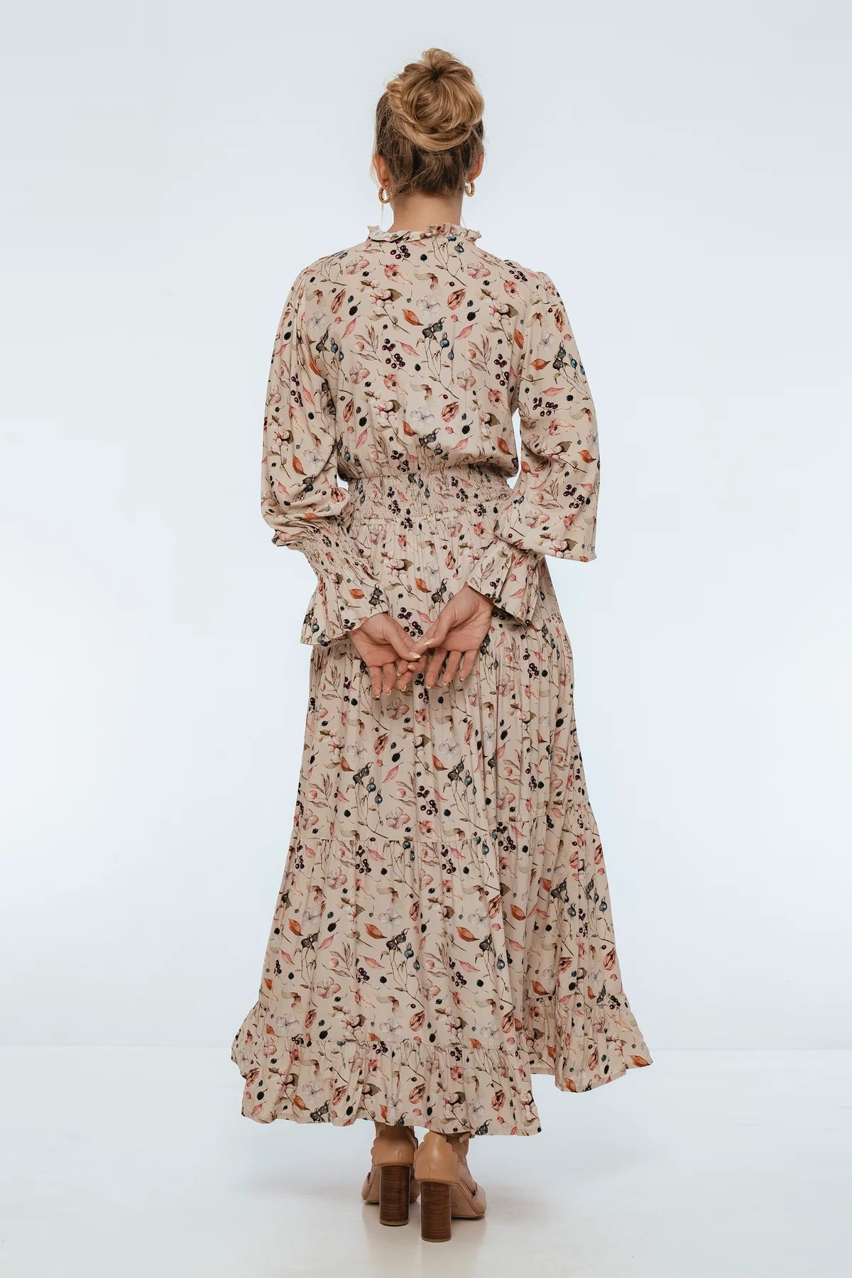 White Lotus Dress - Multi