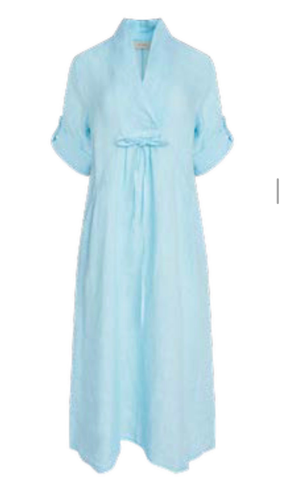 Astrid Linen Dress- Multi