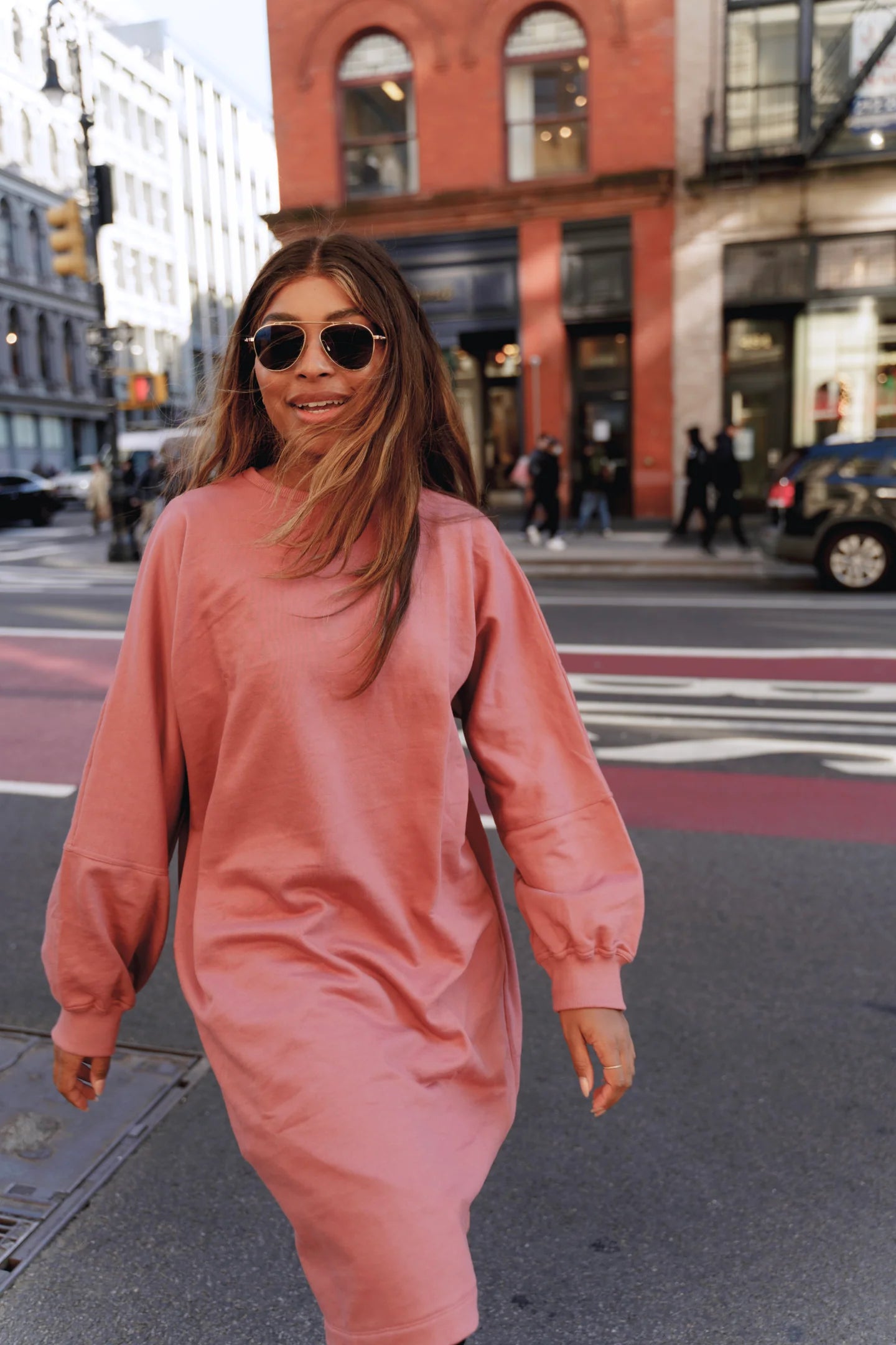 Nina Sweater Dress - Multi