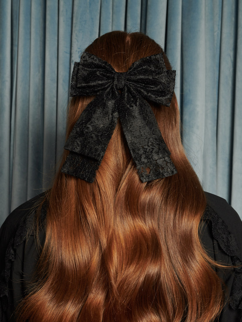 Eclipse Lace hair bow