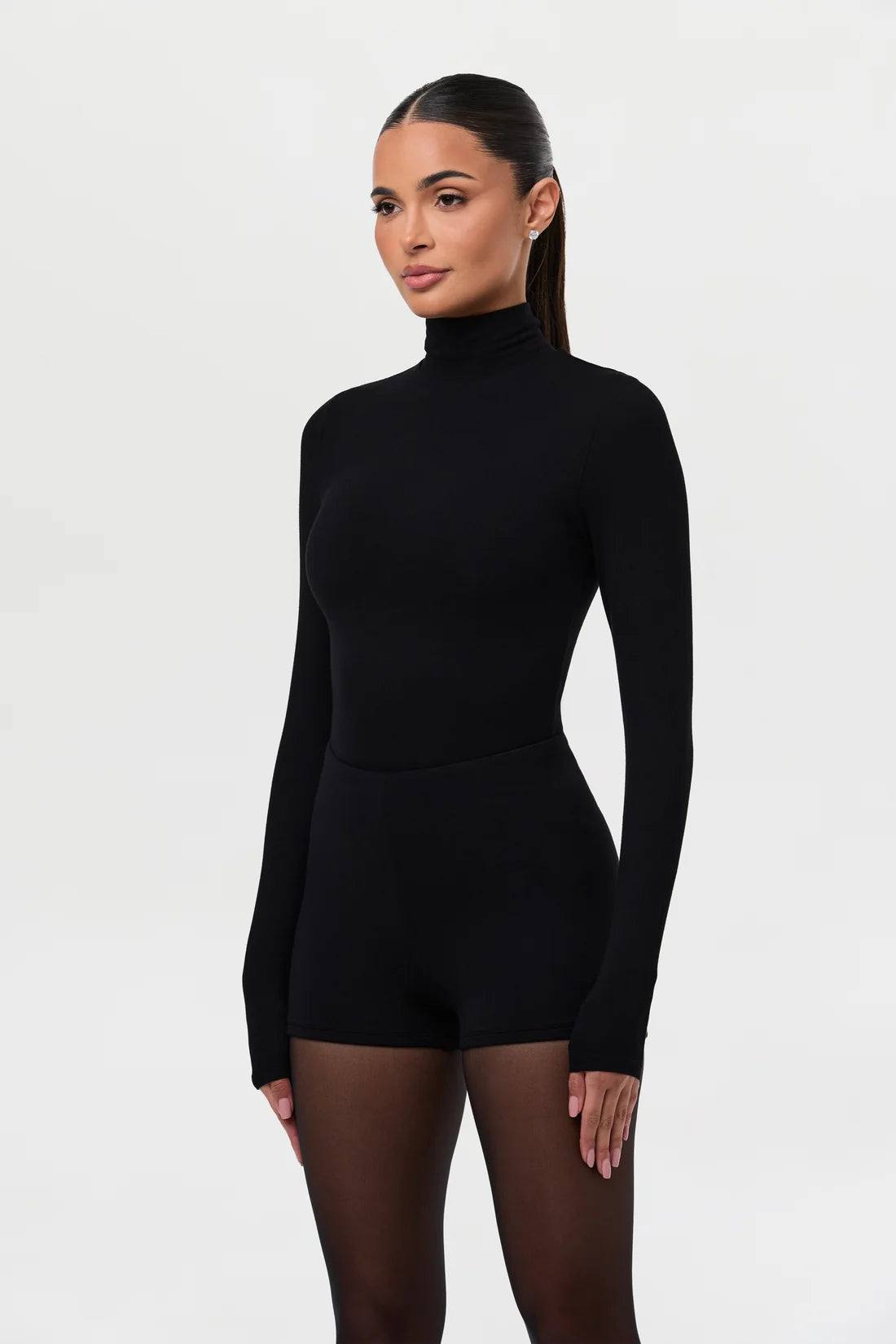 Butter Turtleneck Contour Bodysuit - multi