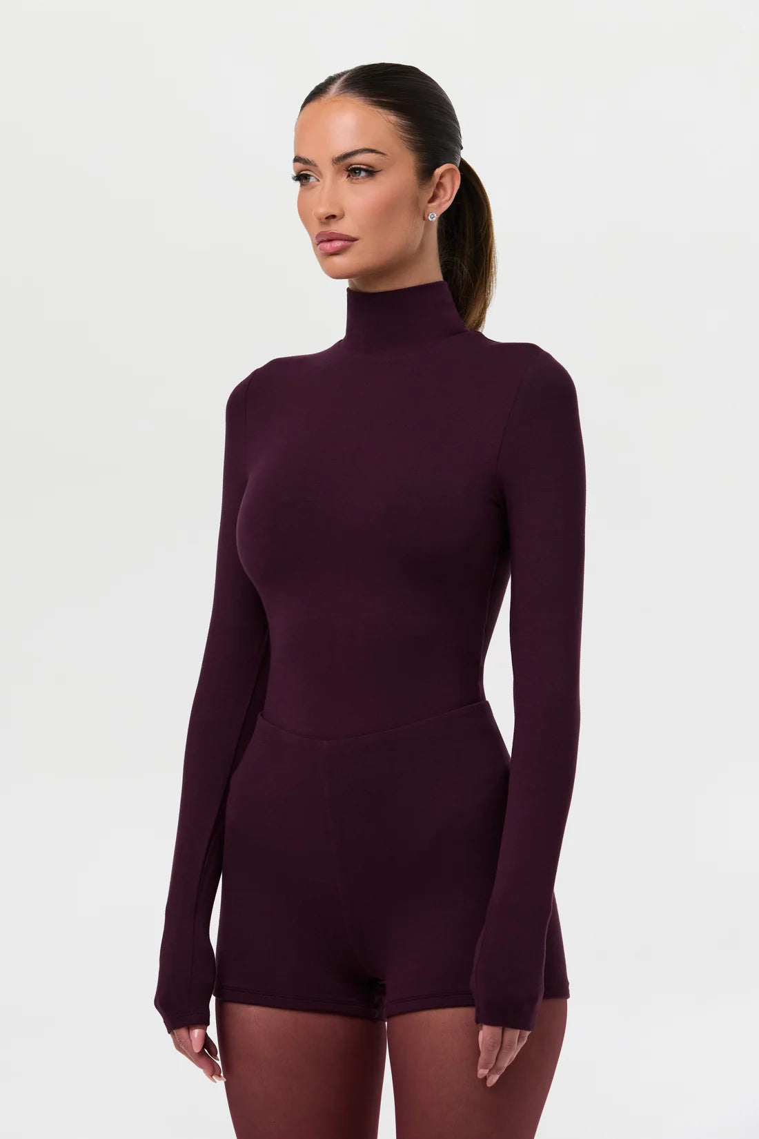 Butter Turtleneck Contour Bodysuit - multi