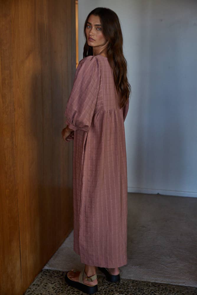 Marie Dress - Mauve